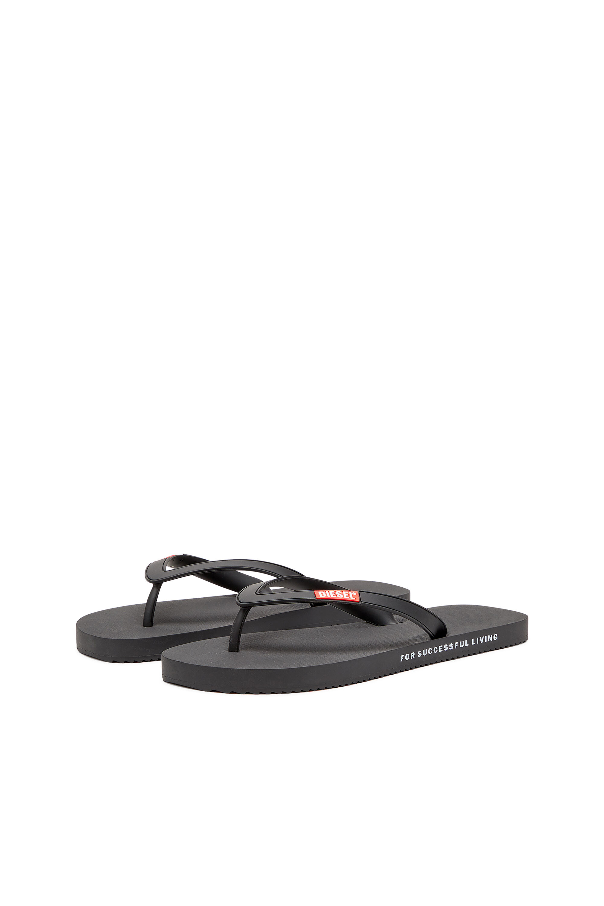 Diesel - SA-RIO, Herren Sa-Rio-Flip-Flops aus Gummi in Schwarz - 8