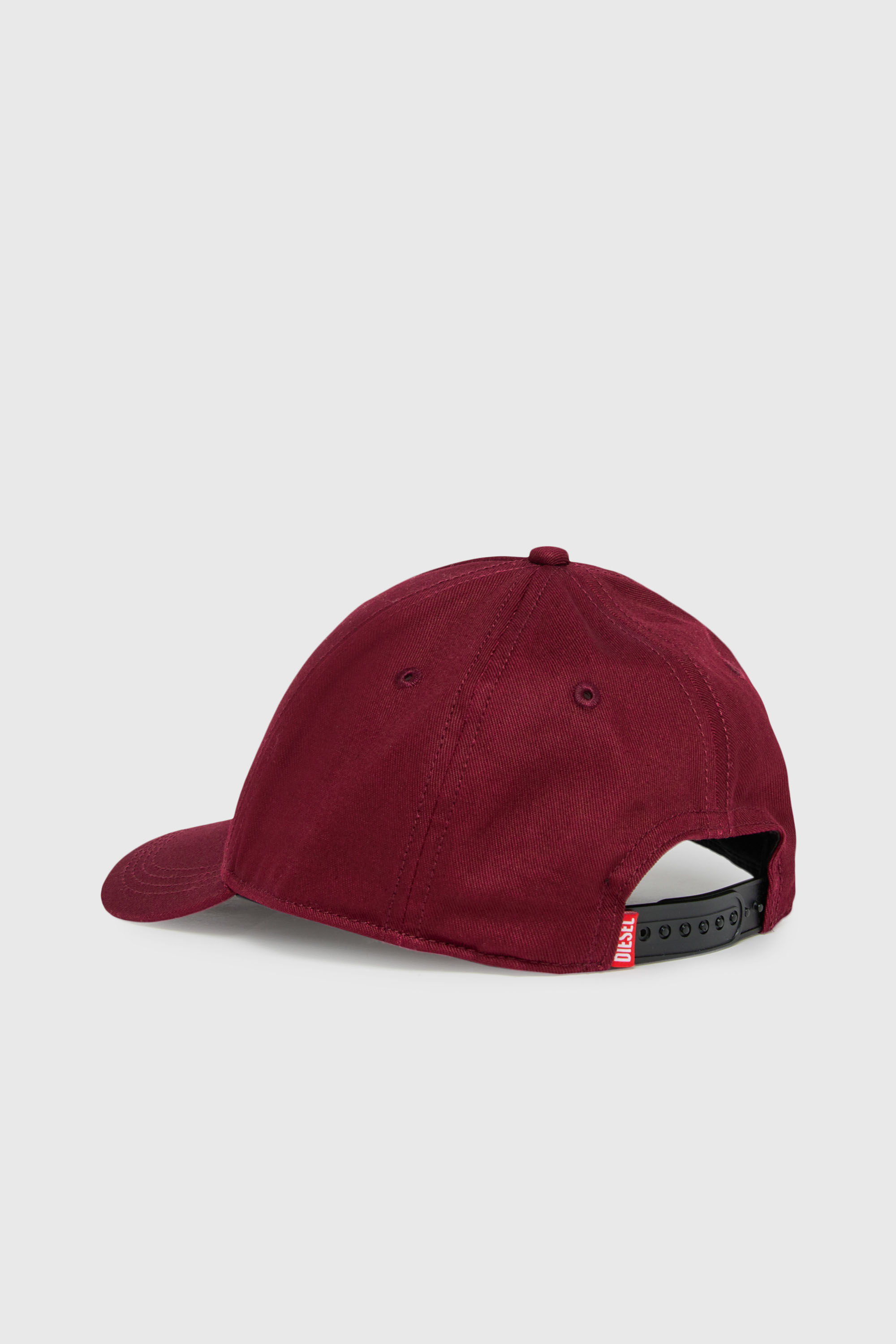 Diesel - FLIMO, Herren Baseballcap mit Oval D Logo-Print in Rot - 2