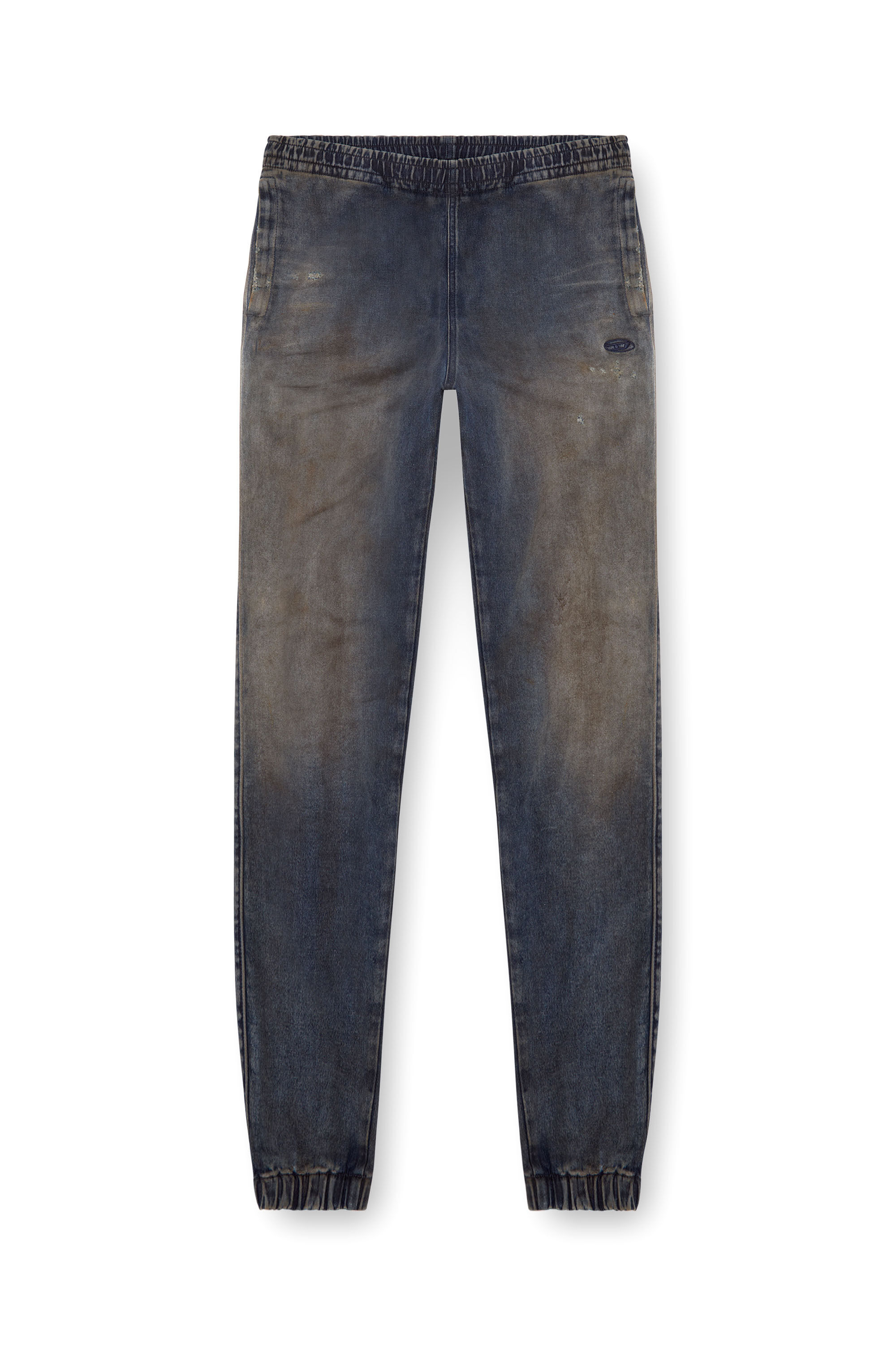 Diesel - Herren Tapered D-Lab Track Denim 068LV, Dunkelblau - Image 2