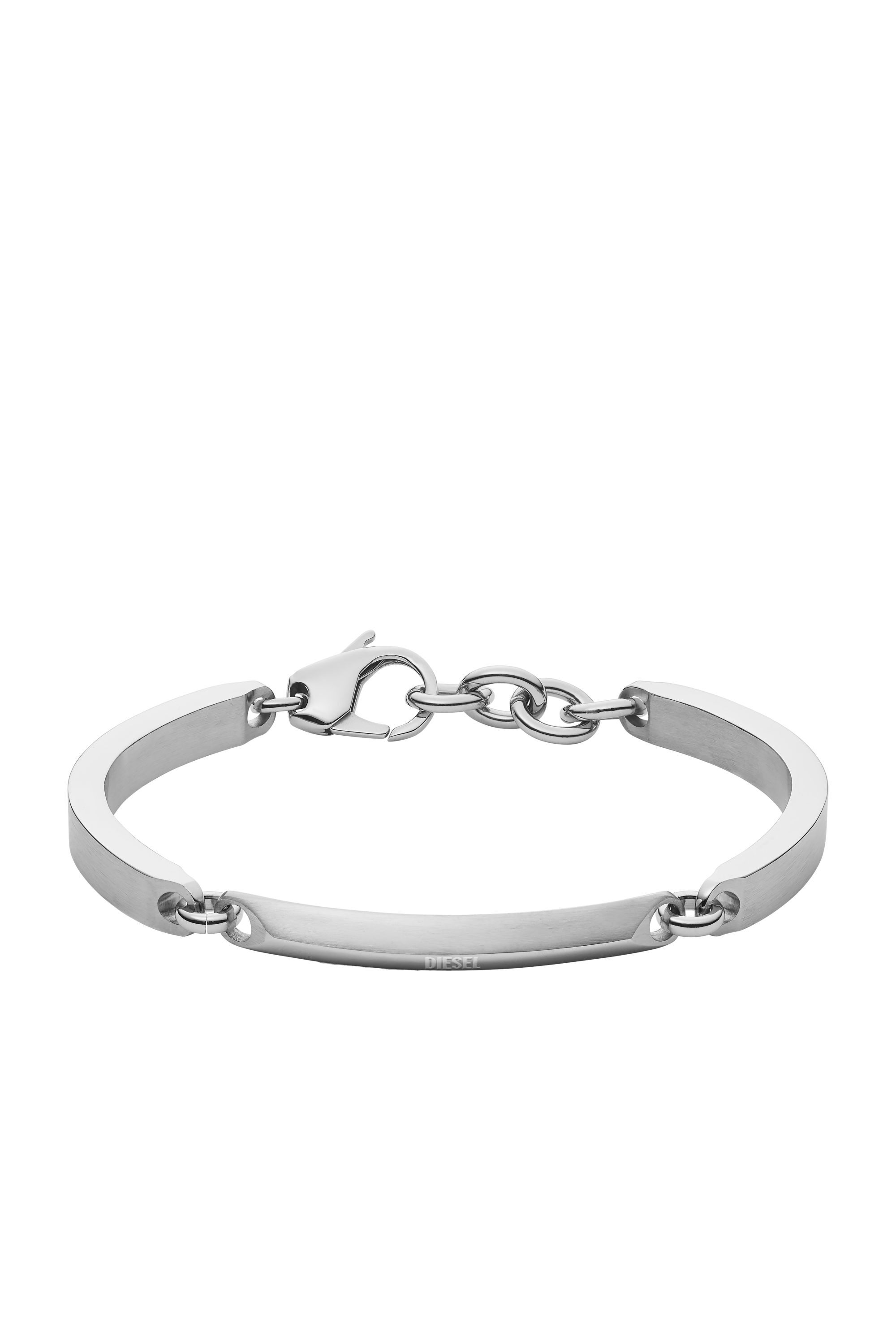 Diesel - DX1172, Herren Armband aus Edelstahl in Silber - 1
