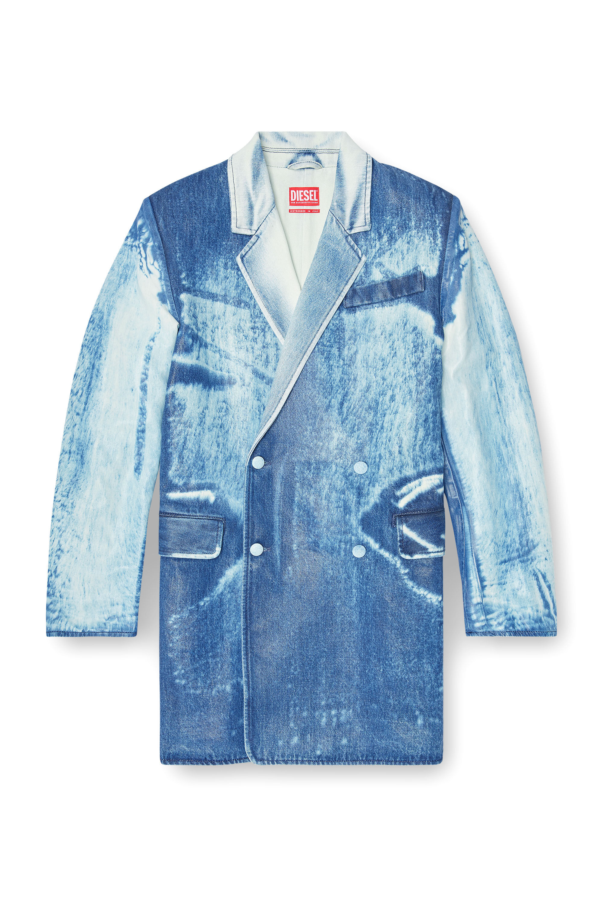 Diesel - DE-LUMEA-FSI1, Damen Blazer aus X-Ray-Denim in Blau - 2