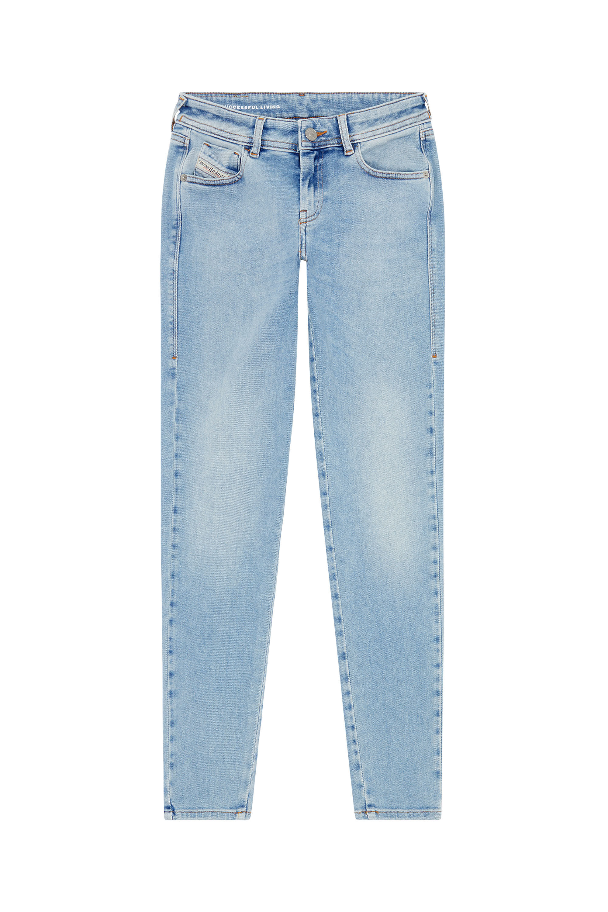 Diesel - Super skinny Jeans 2018 Slandy-Low 09F87, Hellblau - Image 2