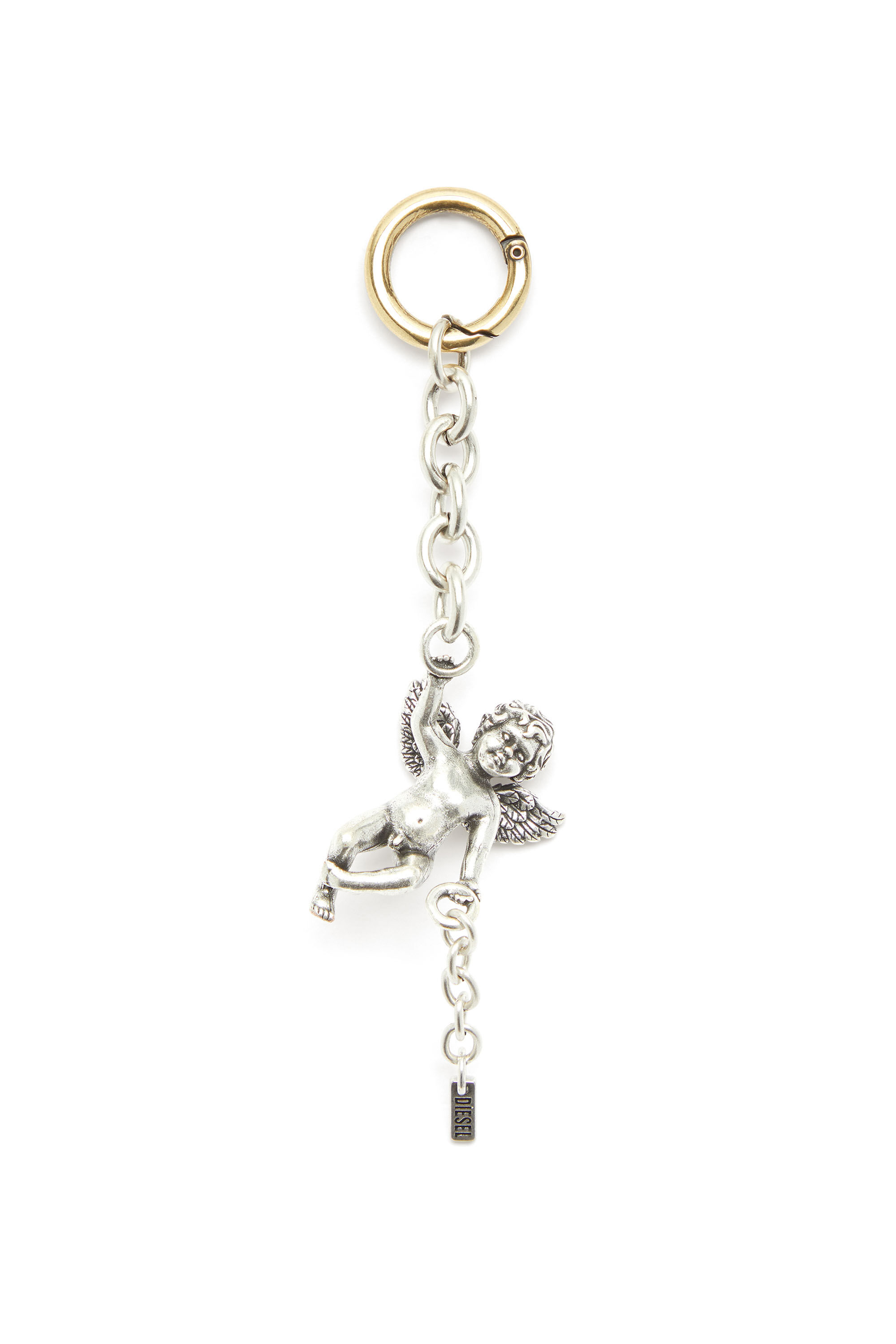 Diesel - CHARM-ANGEL, Damen Metall-Engelsanh&auml;nger in Silber - 1