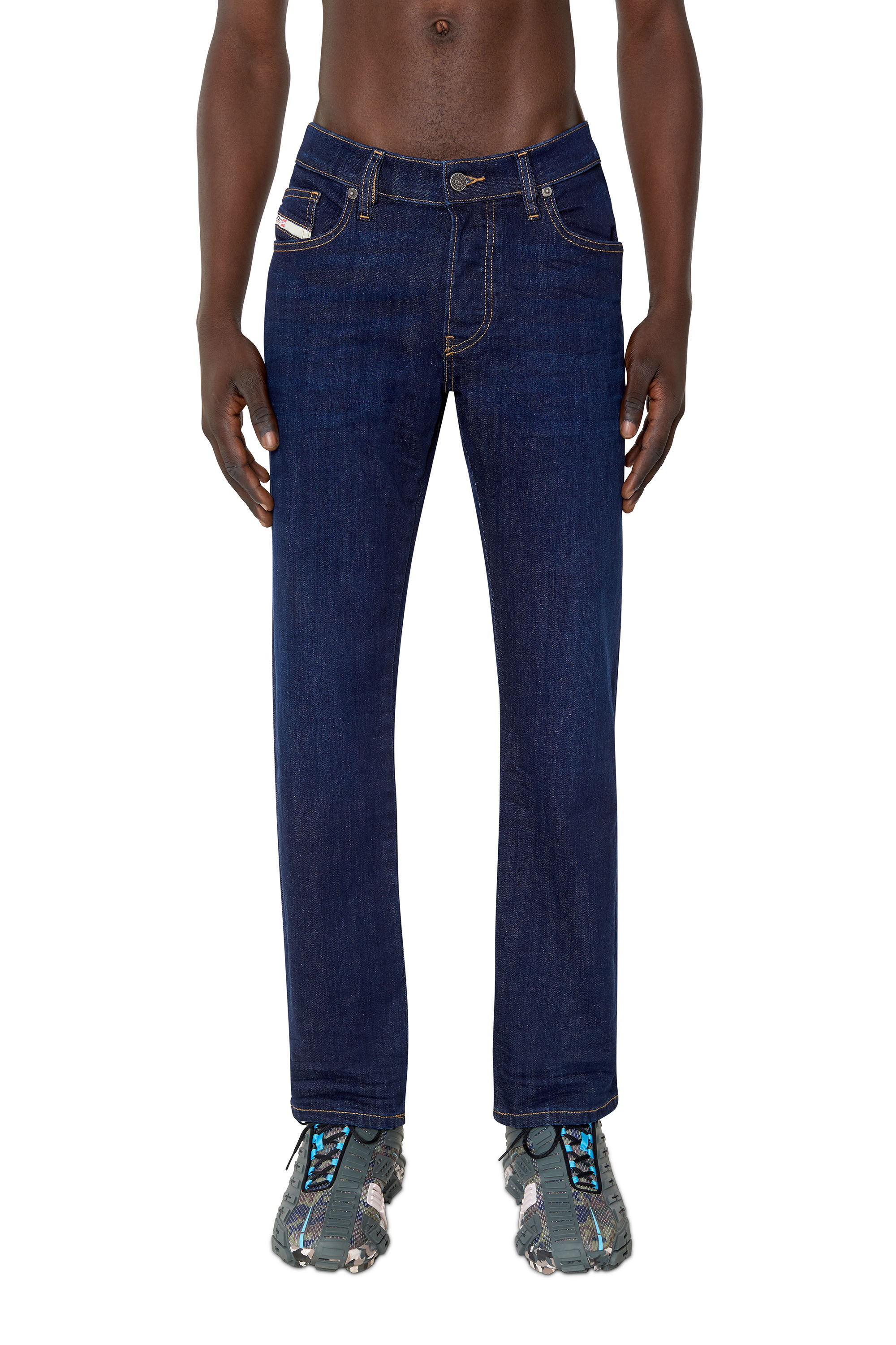 Diesel - D-Mihtry 0IHAQ Straight Jeans, Dunkelblau - Image 3
