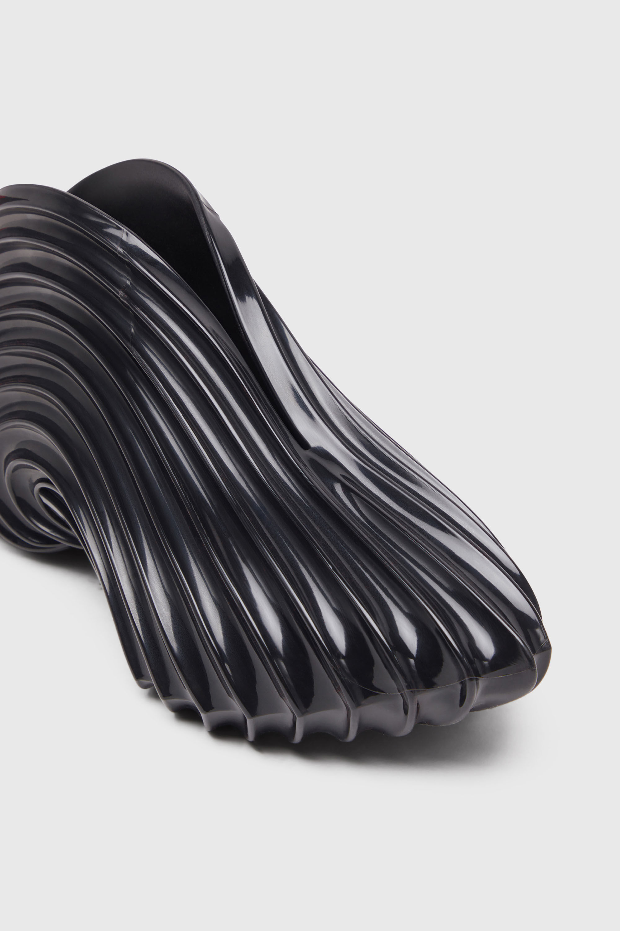 Diesel - MELISSA QUANTUM SNEAKERS X, Unisex Sneaker zum Schl&uuml;pfen aus Melflex&reg; in Schwarz - 6