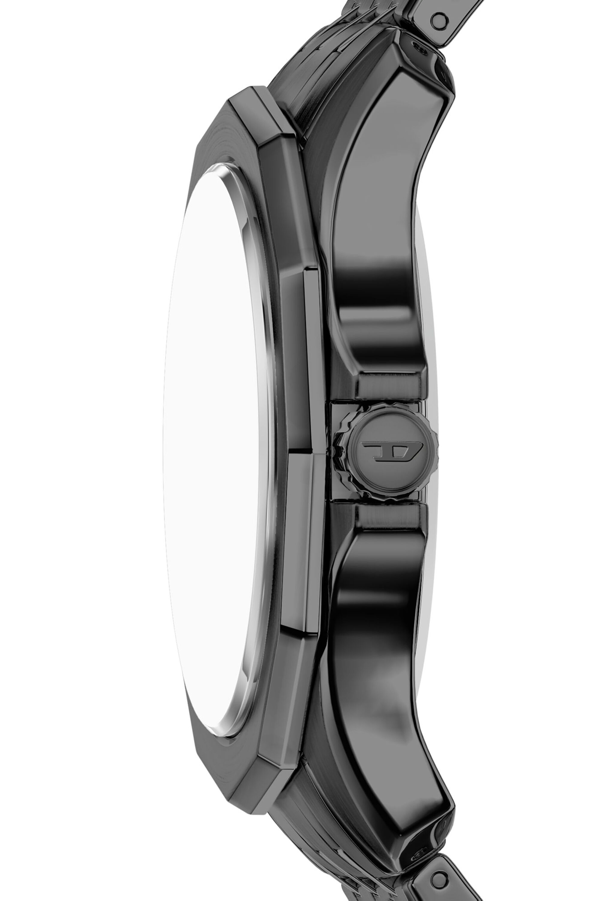 Diesel - DZ2238 WATCH, Herren Stinger gunmetal Edelstahl-Uhr in Dunkelgrau - 3
