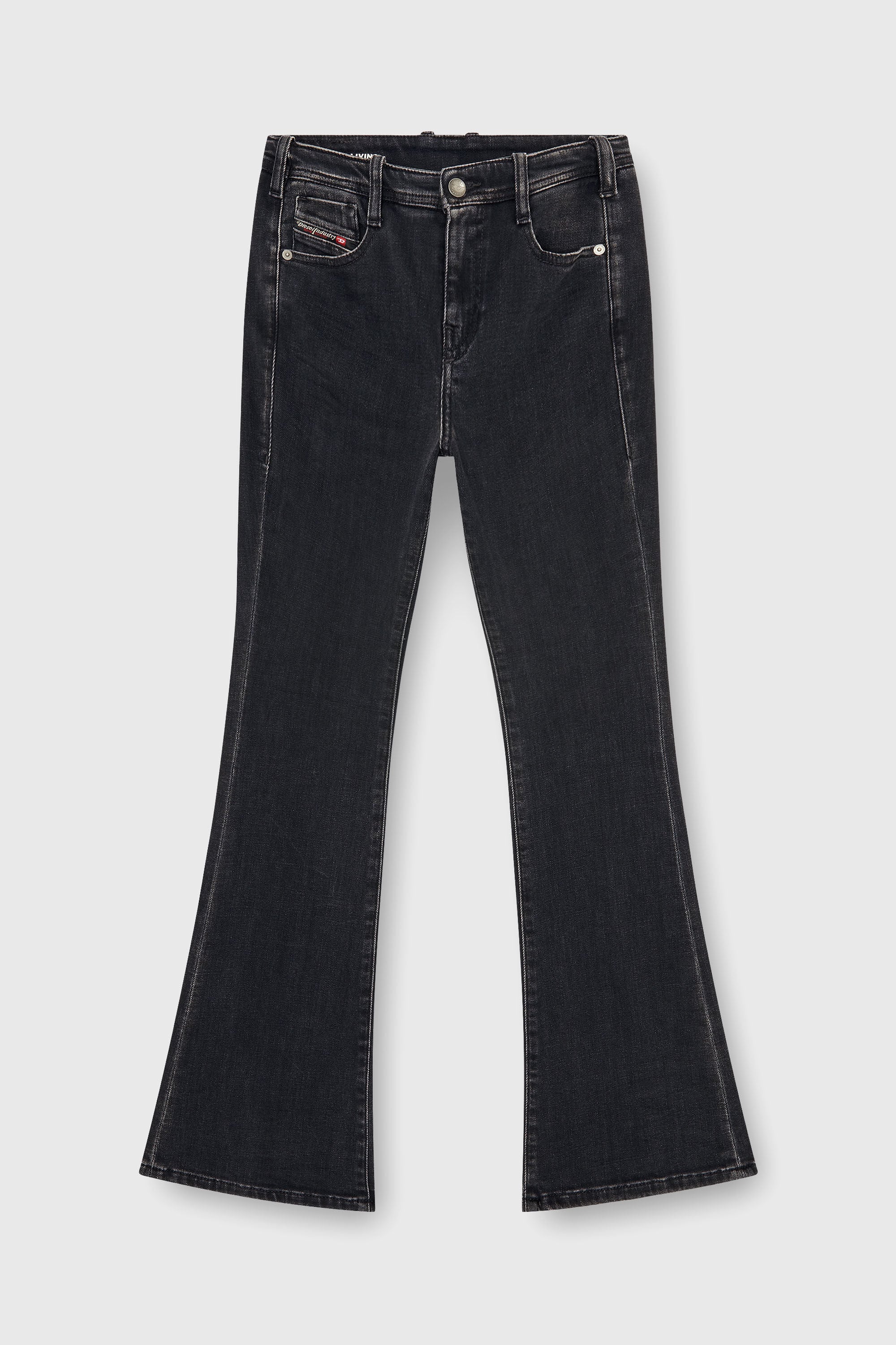 Diesel - Damen Bootcut Jeans 1969 D-Ebbey 09P75, Schwarz/Dunkelgrau - 6