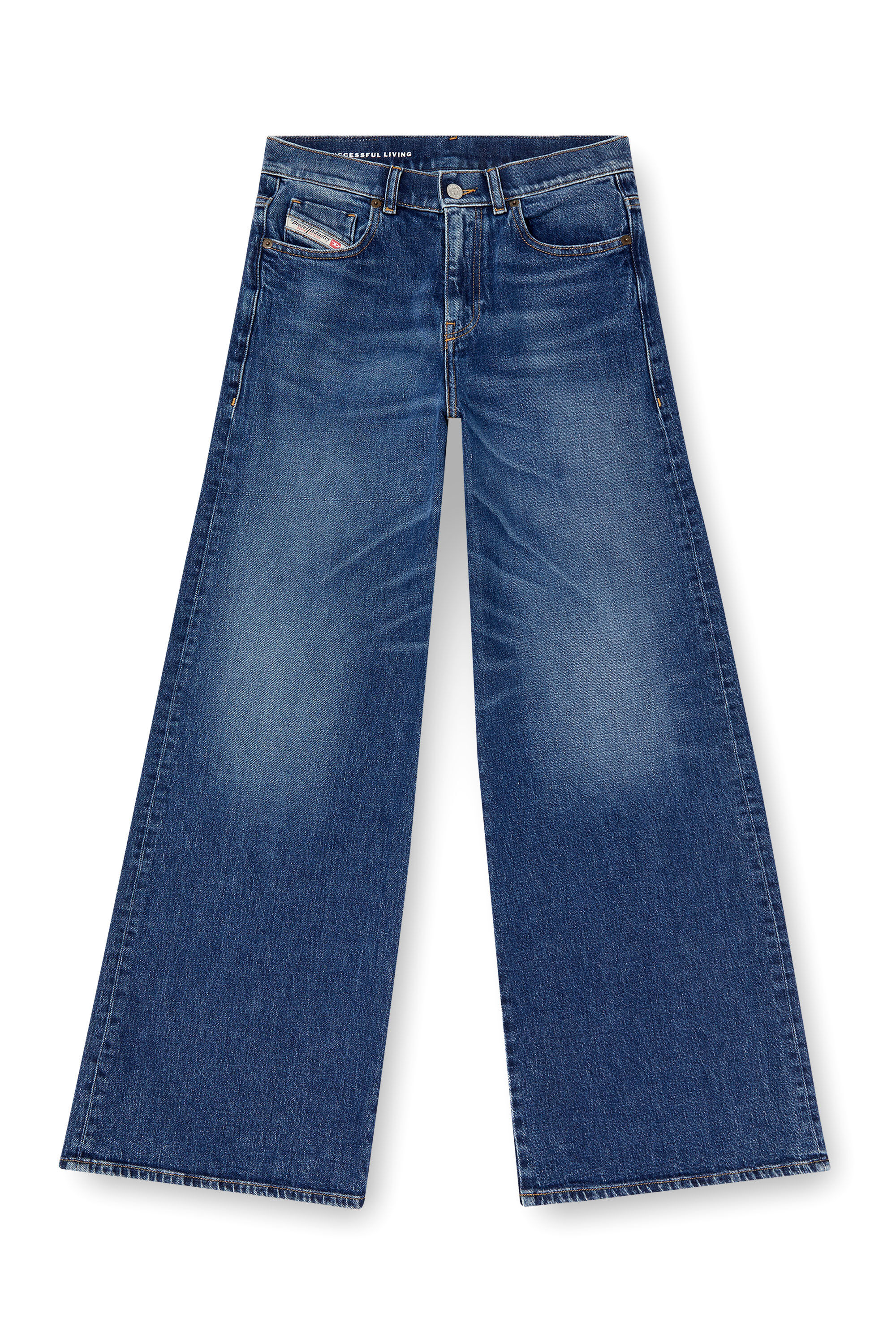 Diesel - Damen Flare Jeans 1978 D-Akemi 09L21, Dunkelblau - 2
