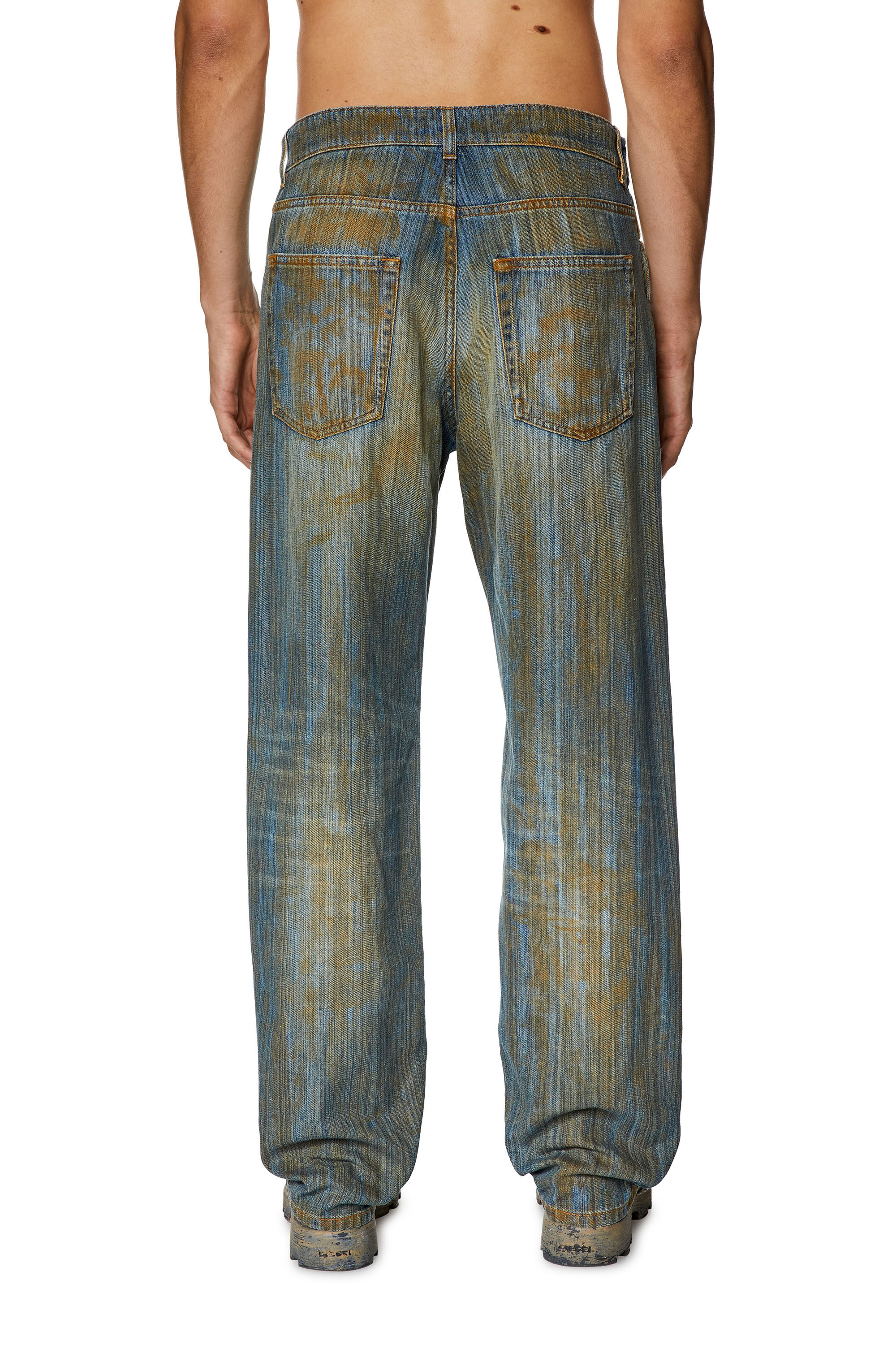 Diesel - Straight Jeans 2010 D-Macs 0NLAL, Mittelblau - Image 4