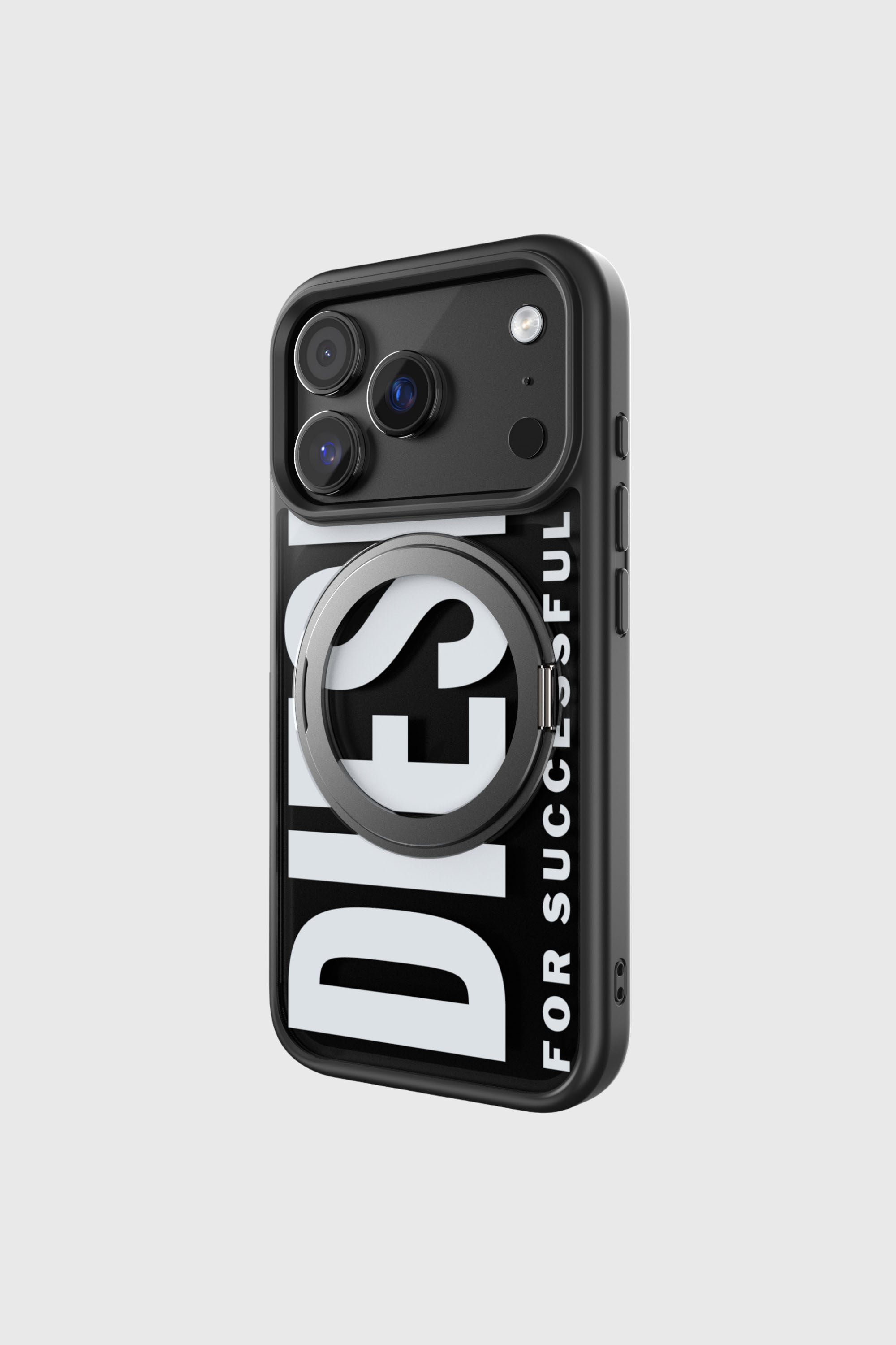 Diesel - 60405 RING STAND CASE RING STAND, Unisex's Ringstand-Magsafe case for iPhone 17 Pro in Black - 3