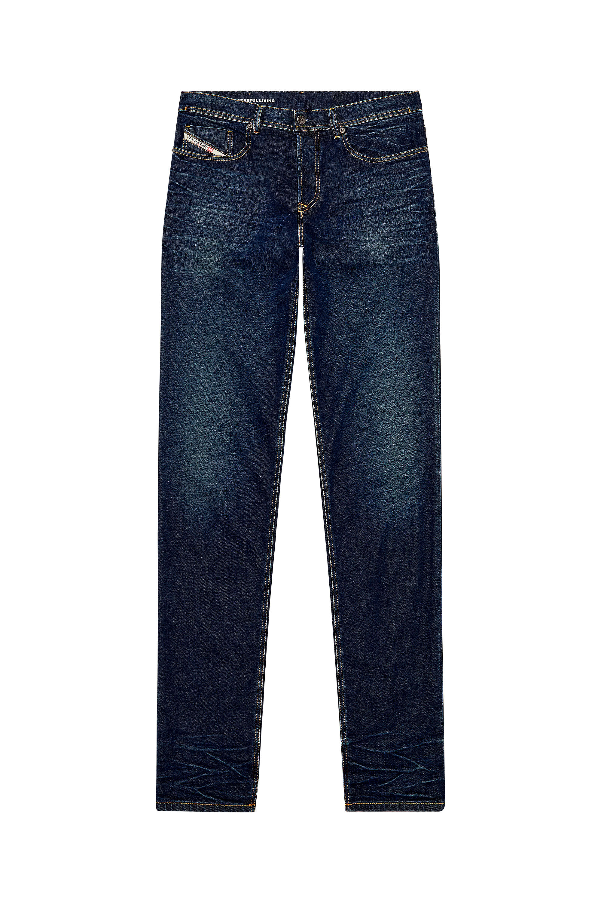 Diesel - Tapered Jeans 2023 D-Finitive 09H38, Dunkelblau - Image 2