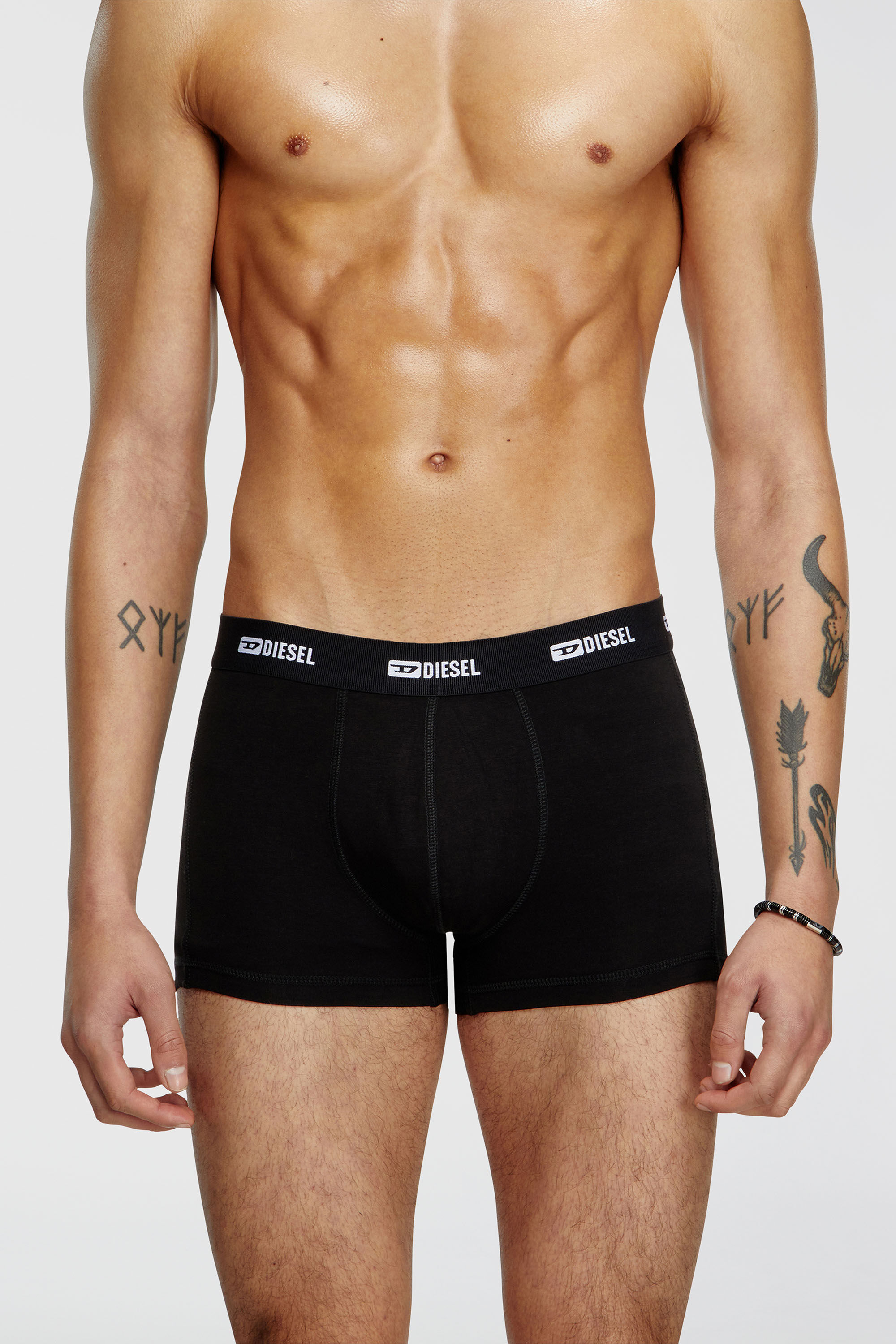 Diesel - DAMIEN-UTLT-3PACK, Herren Retropants im Dreierpack in Schwarz - 3