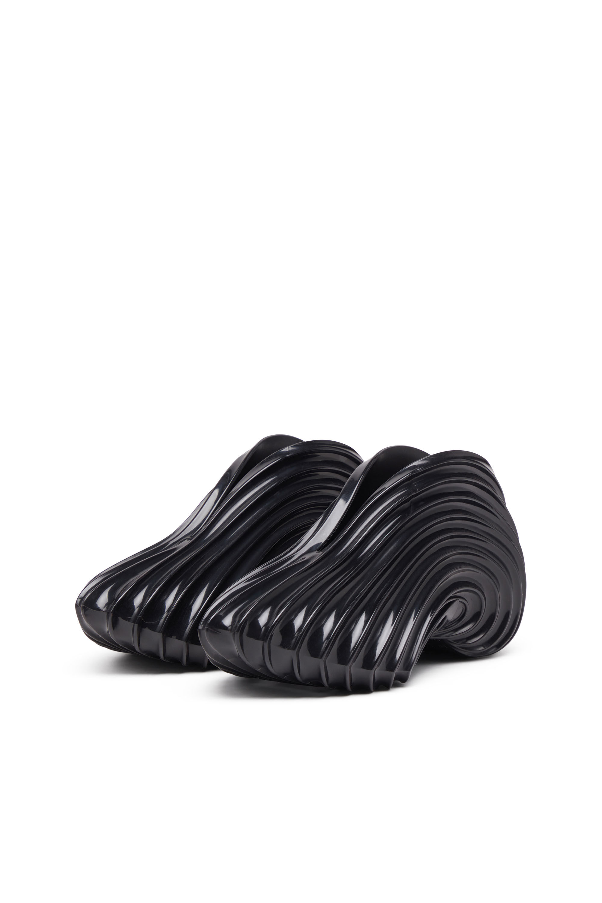 Diesel - MELISSA QUANTUM SNEAKERS X, Unisex Sneaker zum Schlüpfen aus Melflex® in Schwarz - 10