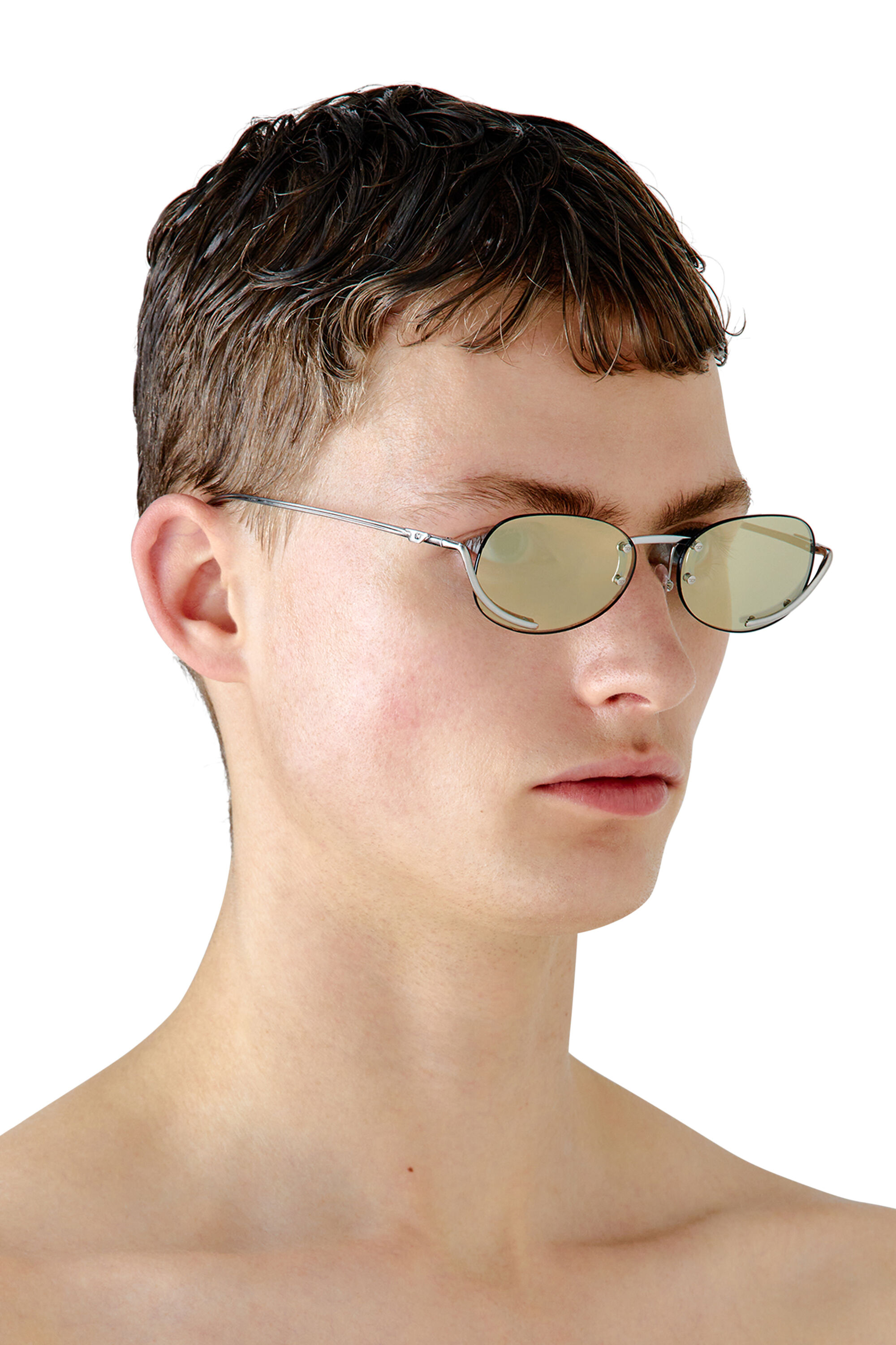 Diesel - 0DL1004, Unisex Ovaler Modell Brille in null - 4