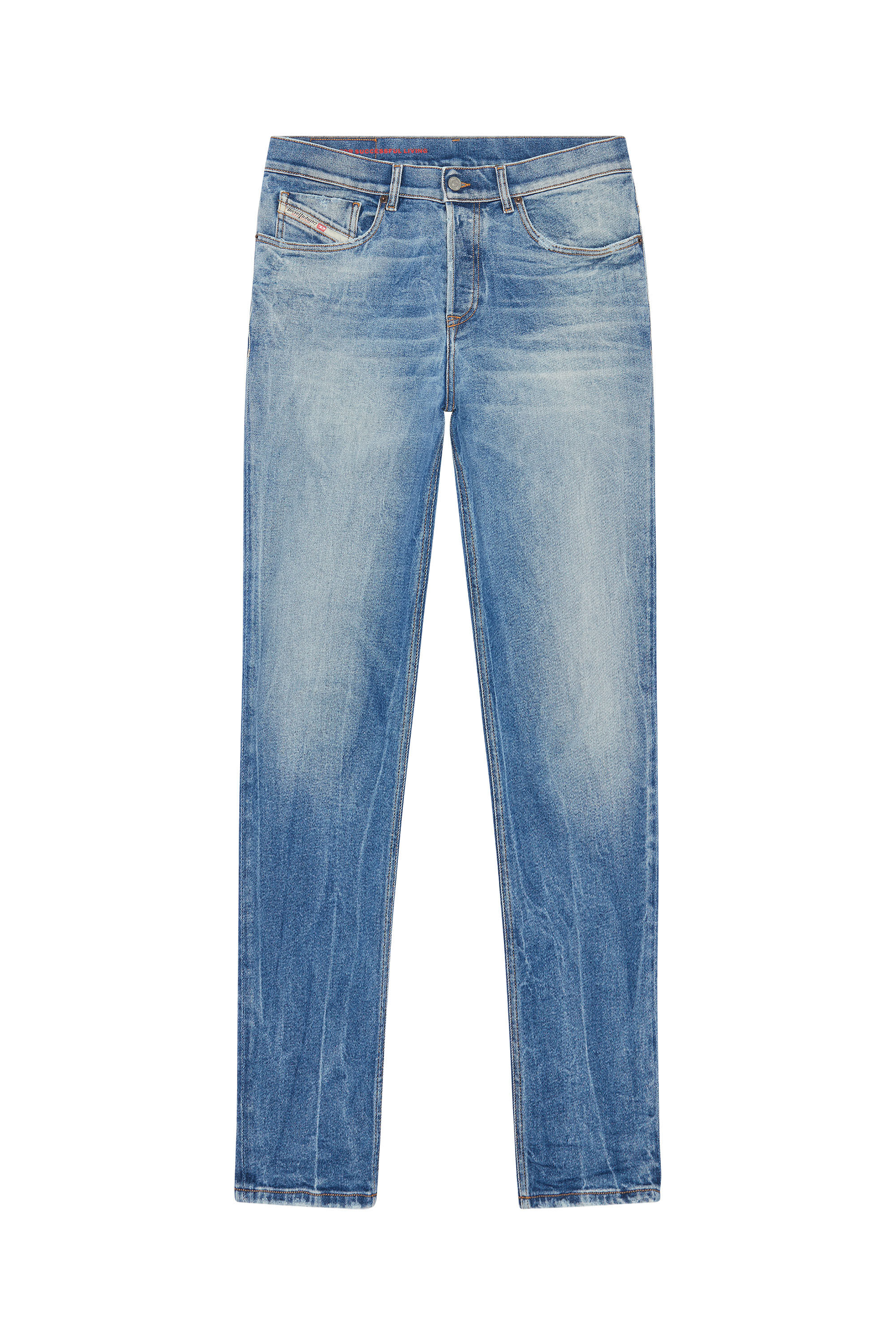 Diesel - Tapered Jeans 2005 D-Fining 09E85, Hellblau - Image 2