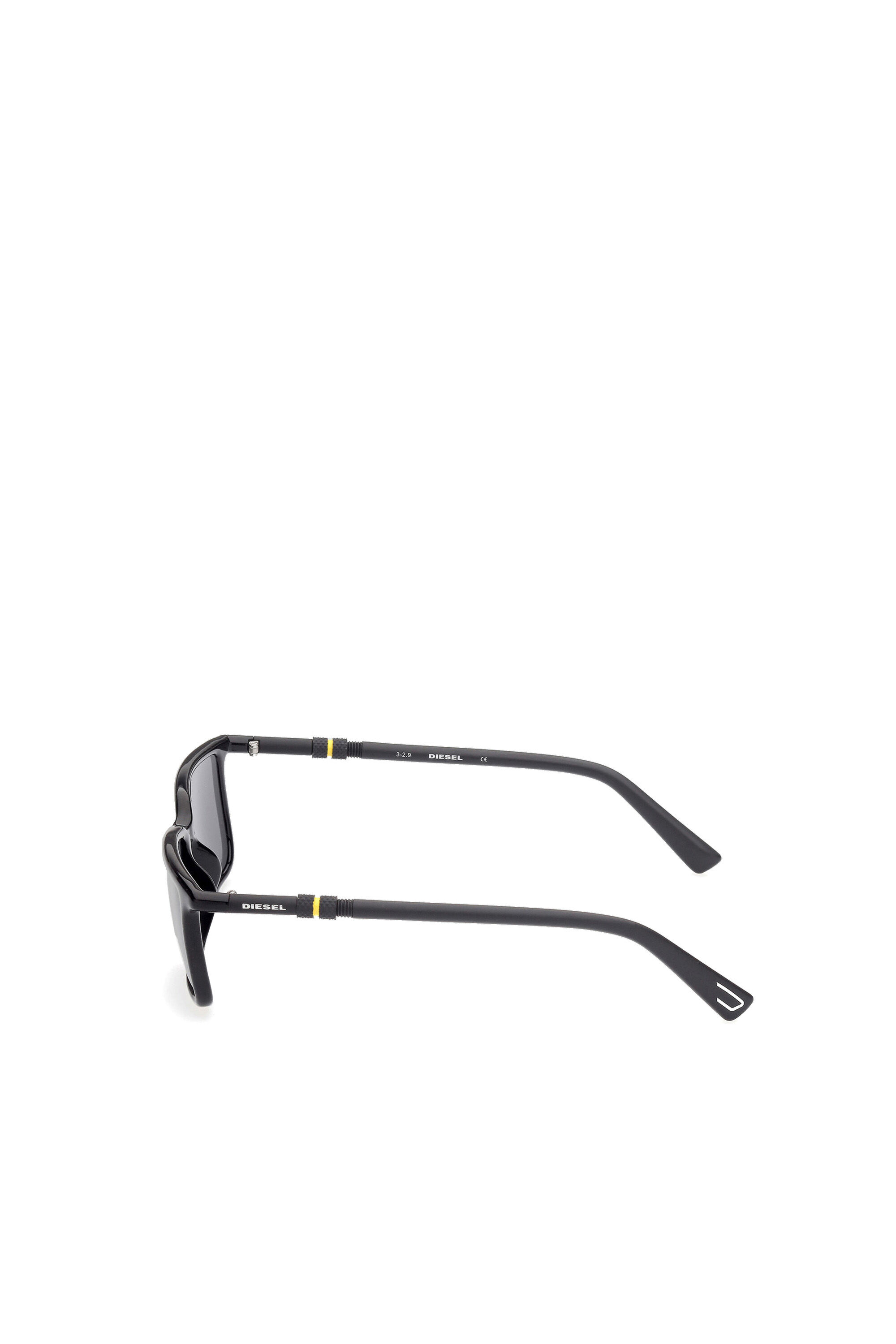 Diesel - DL0331, Herren Optische Brille mit Fliegerform in Schwarz - 3