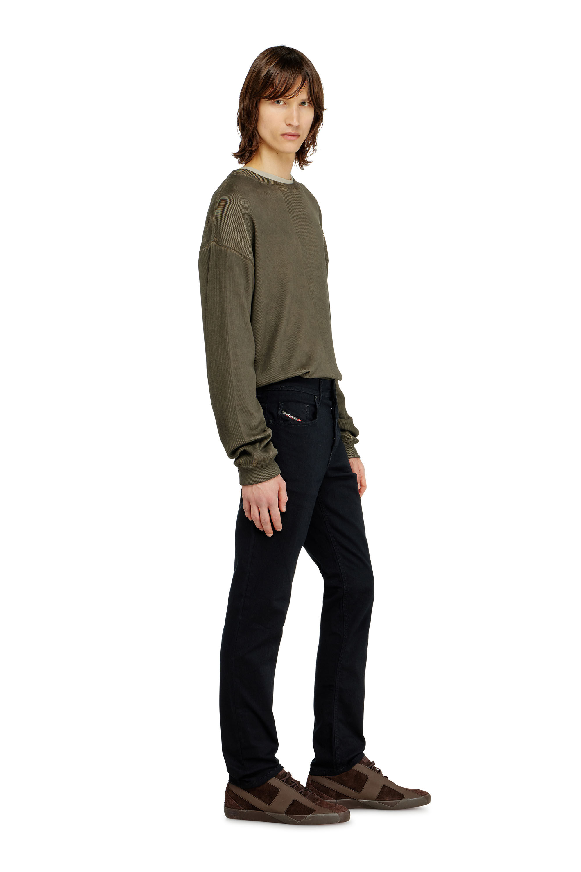 Diesel - Herren Regular Jeans 2023 D-Finitive 069YP, Schwarz/Dunkelgrau - 1