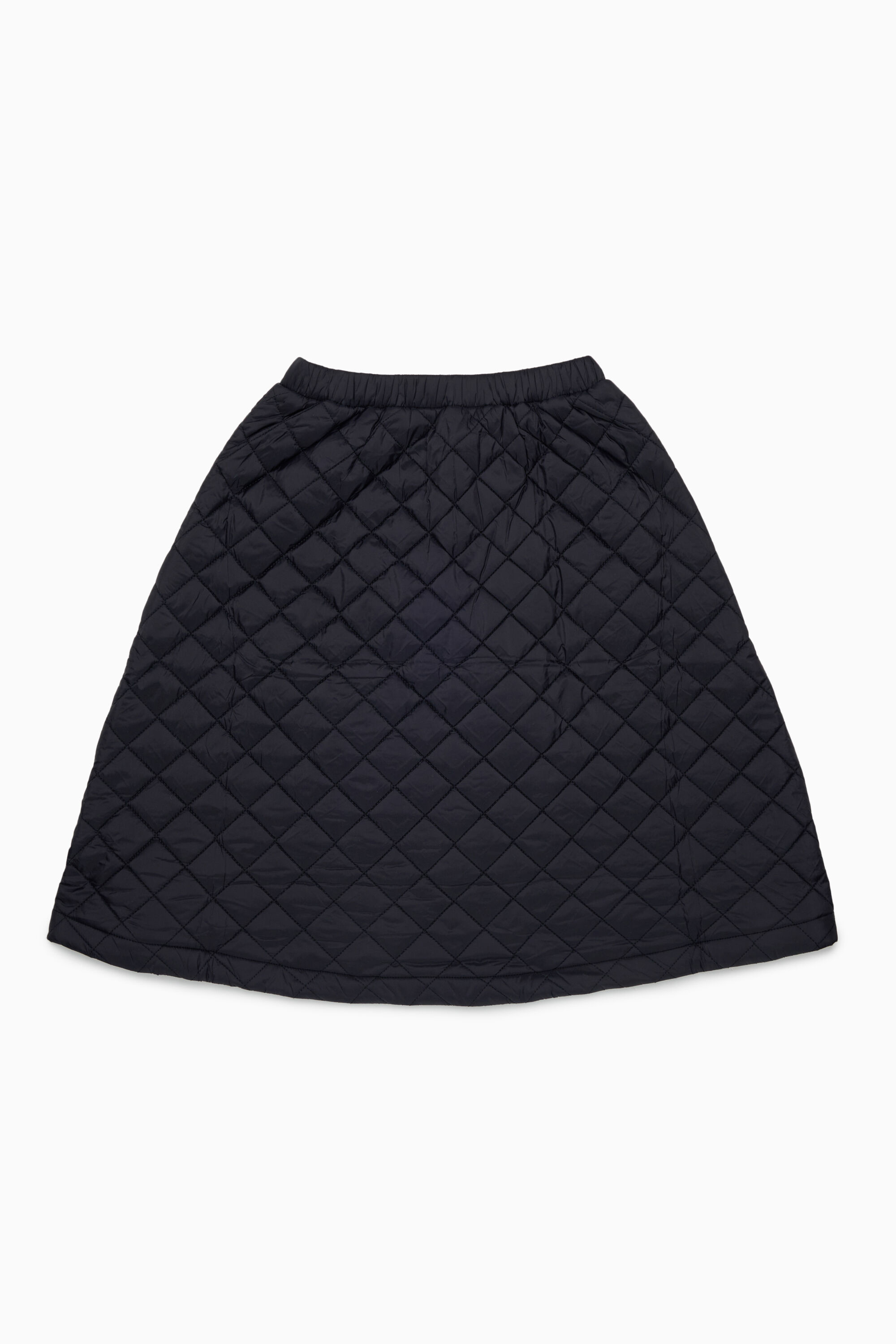 Diesel - GMONTY, Damen Gestepptes Nylon-Rock in Schwarz - 2