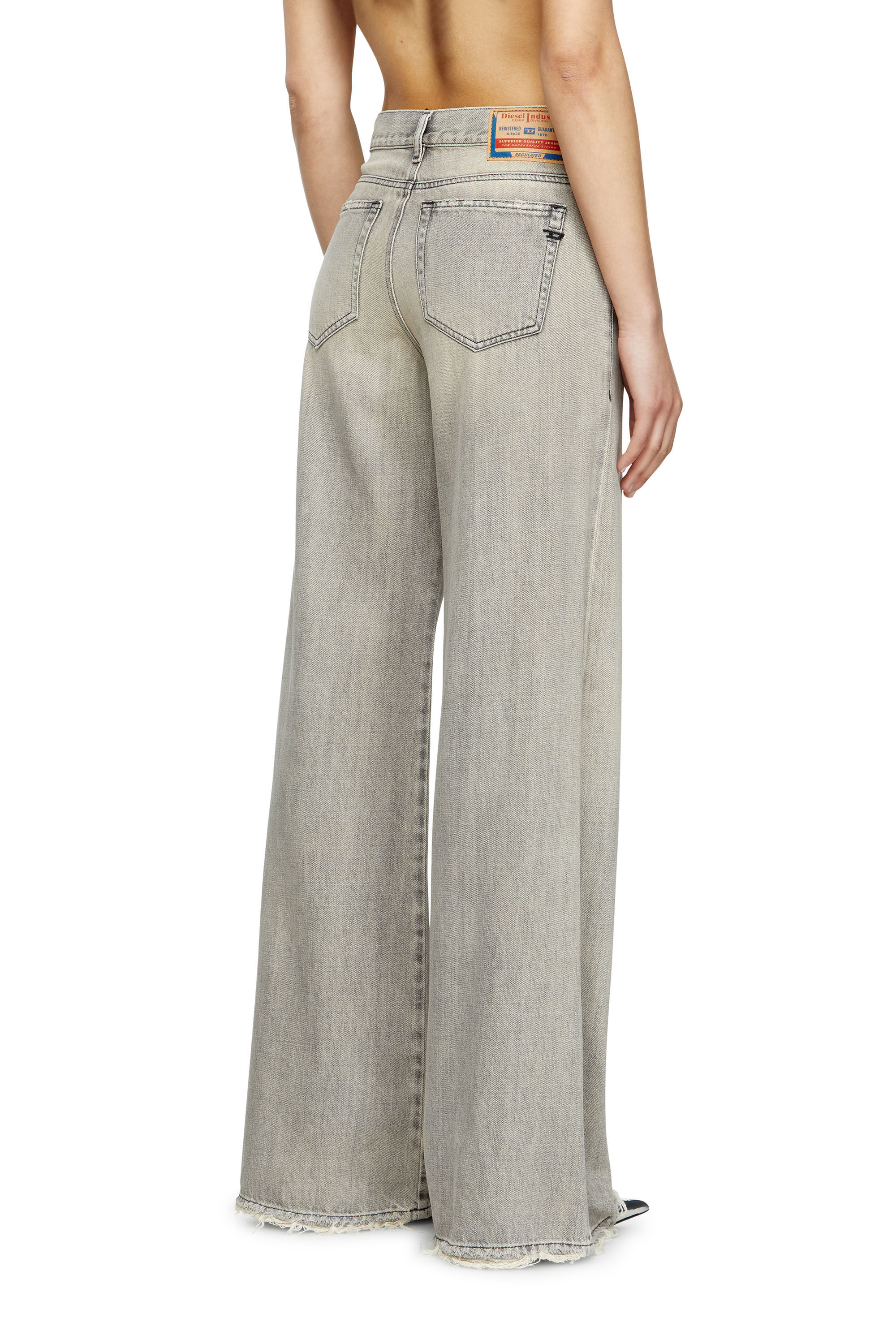 Diesel - Damen Flare Jeans 1978 D-Akemi 068RU, Grau - 4