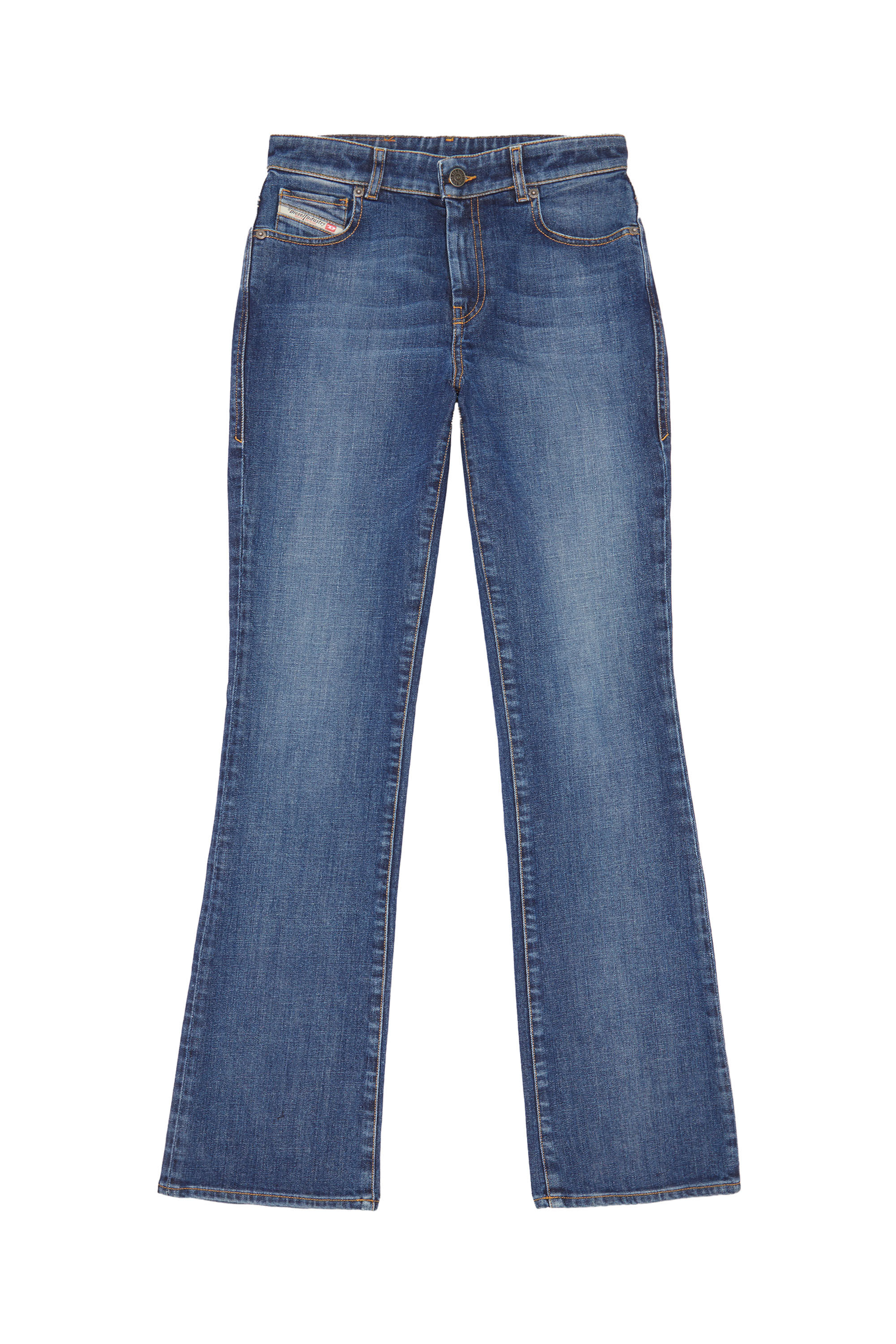 Diesel - Bootcut and Flare Jeans D-A01 09F52, Mittelblau - Image 2