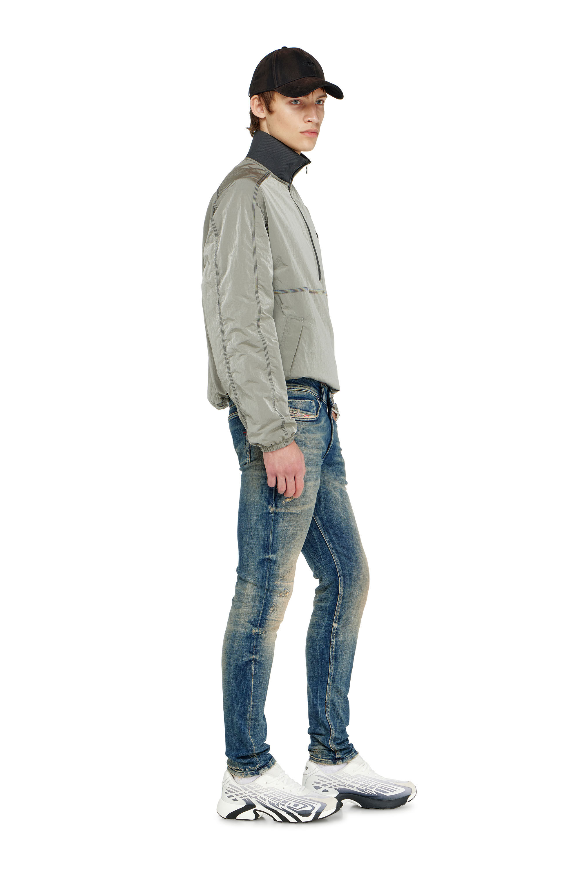 Diesel - Herren Skinny Jeans 1979 Sleenker 09P68, Dunkelblau - 1