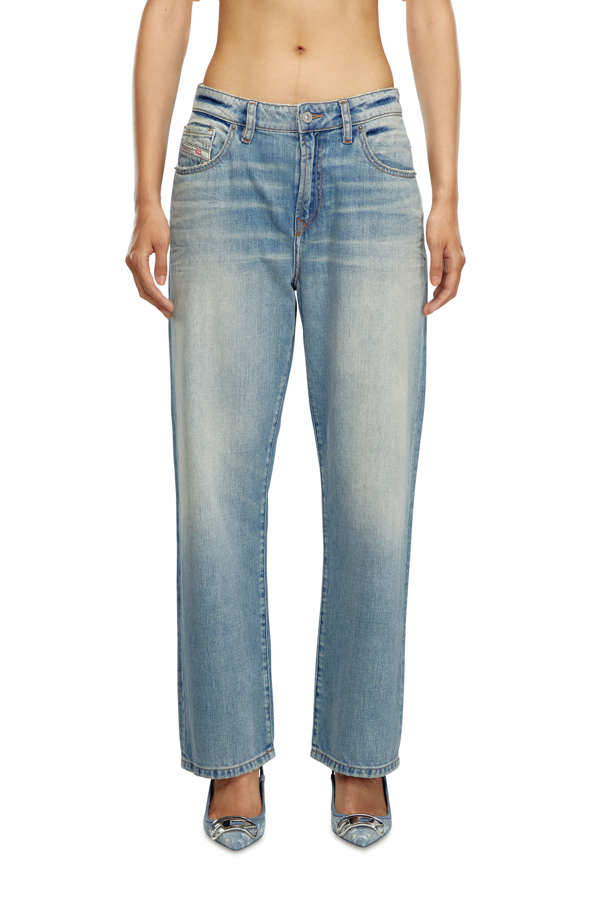 Diesel - Damen Regular Jeans 1999 D-Reggy 0GRDN, Hellblau - 3
