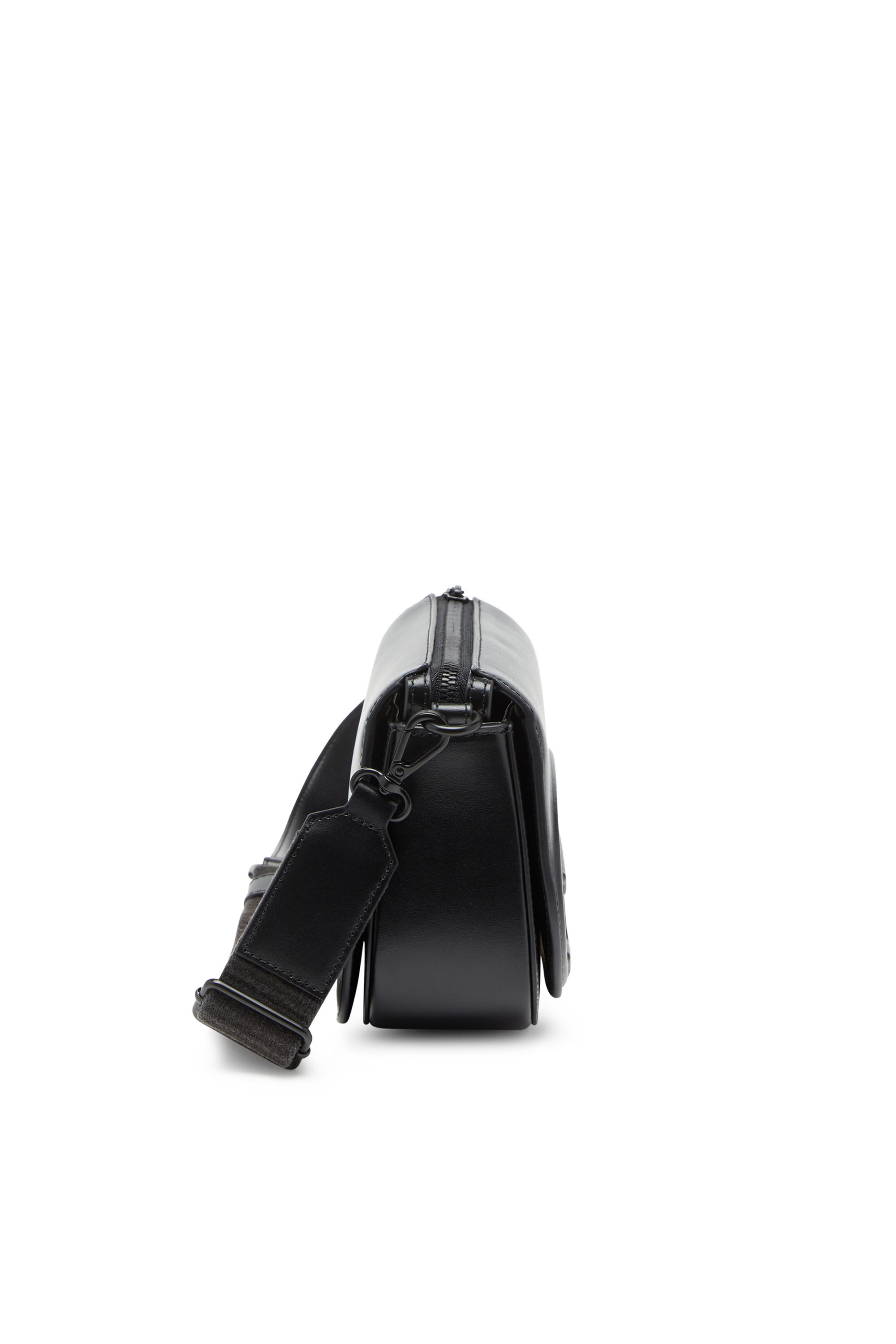 Diesel - 1DR CAMERA BAG, Unisex 1DR-Camera Bag aus hochwertigem Leder in Schwarz - 4