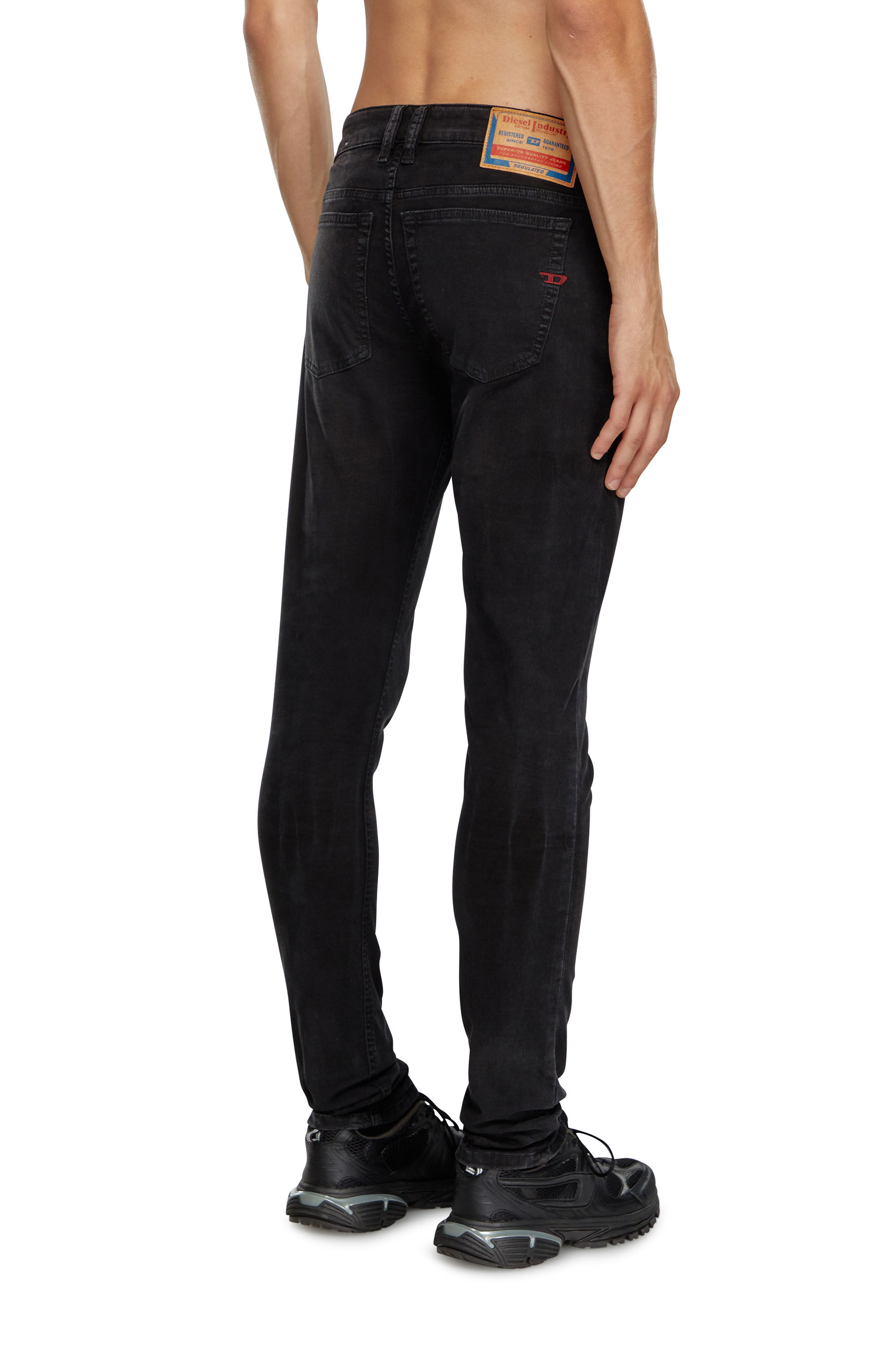 Diesel - Herren Skinny Jeans 1979 Sleenker 0ENAK, Schwarz - 4