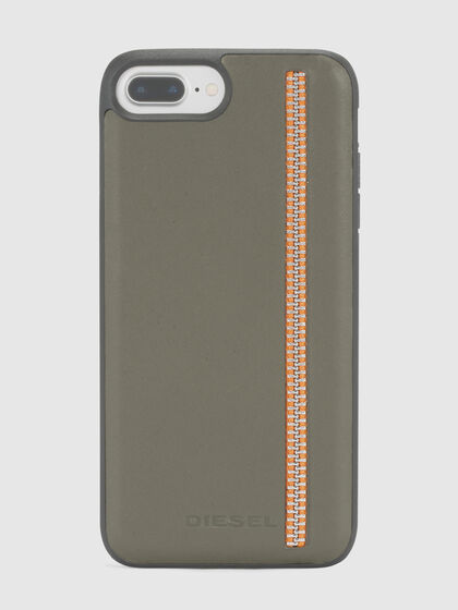 ZIP OLIVE LEATHER IPHONE 8/7/6s/6 CASE