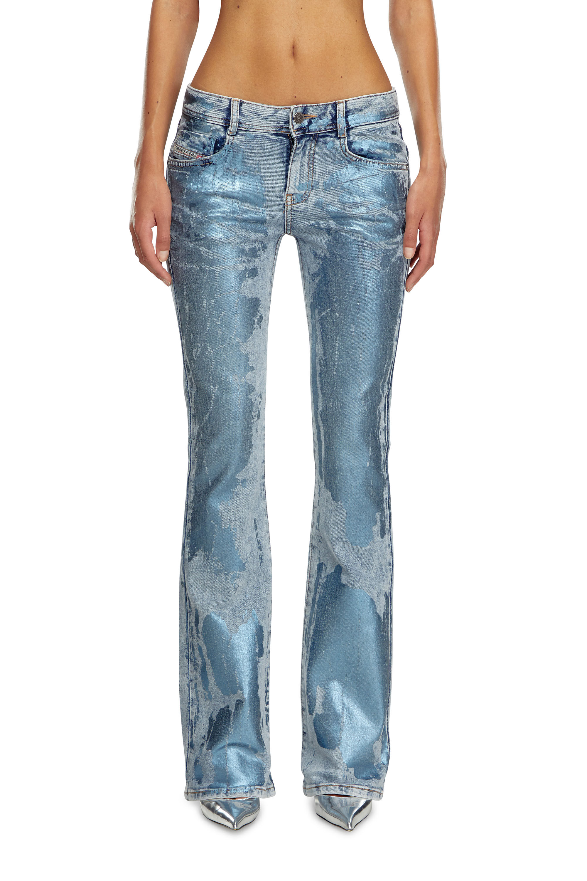 Diesel - Damen Bootcut and Flare Jeans 1969 D-Ebbey 0AJEU, Hellblau - Image 3