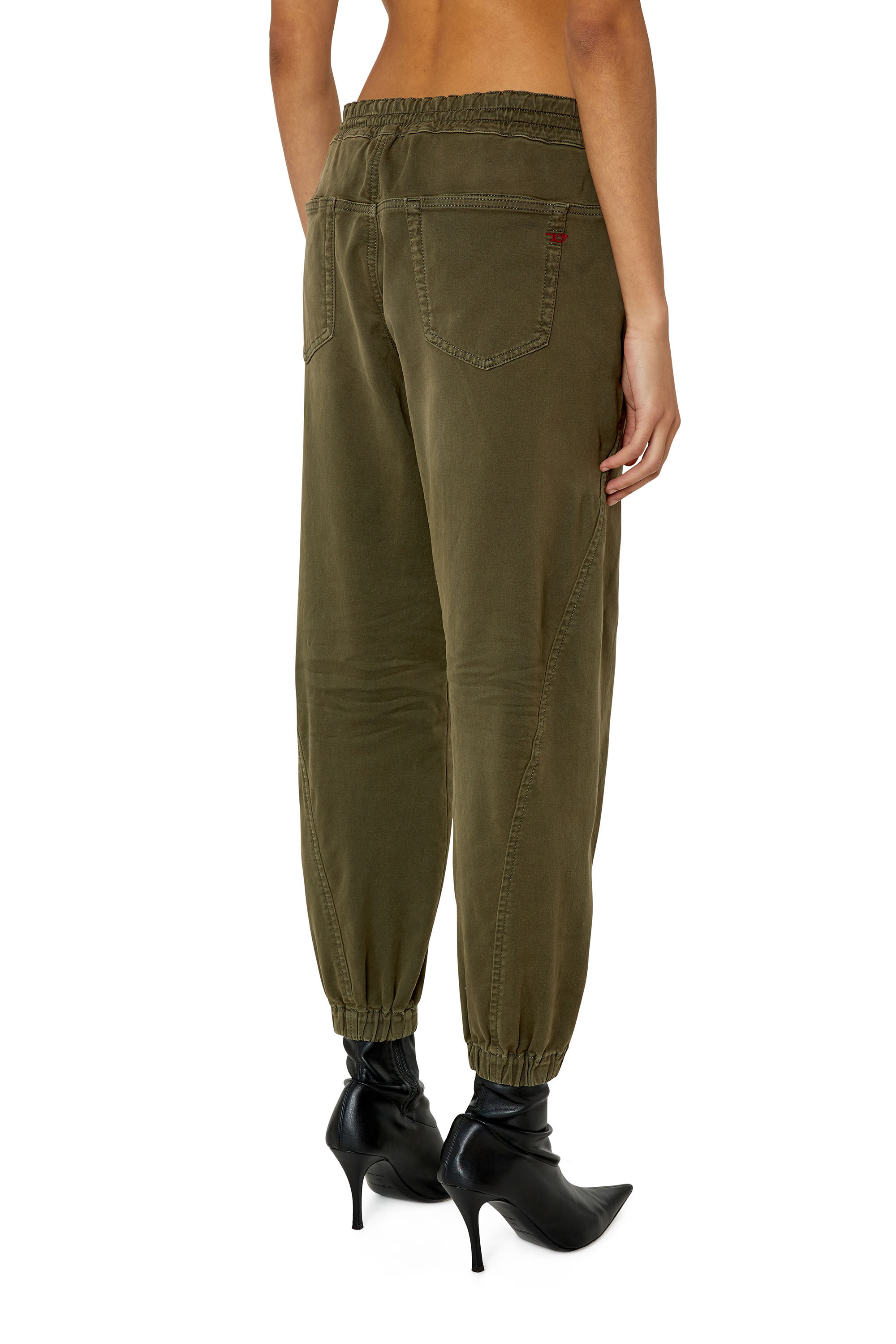 Diesel - Boyfriend Krailey JoggJeans® 0670M, Armeegrün - Image 4