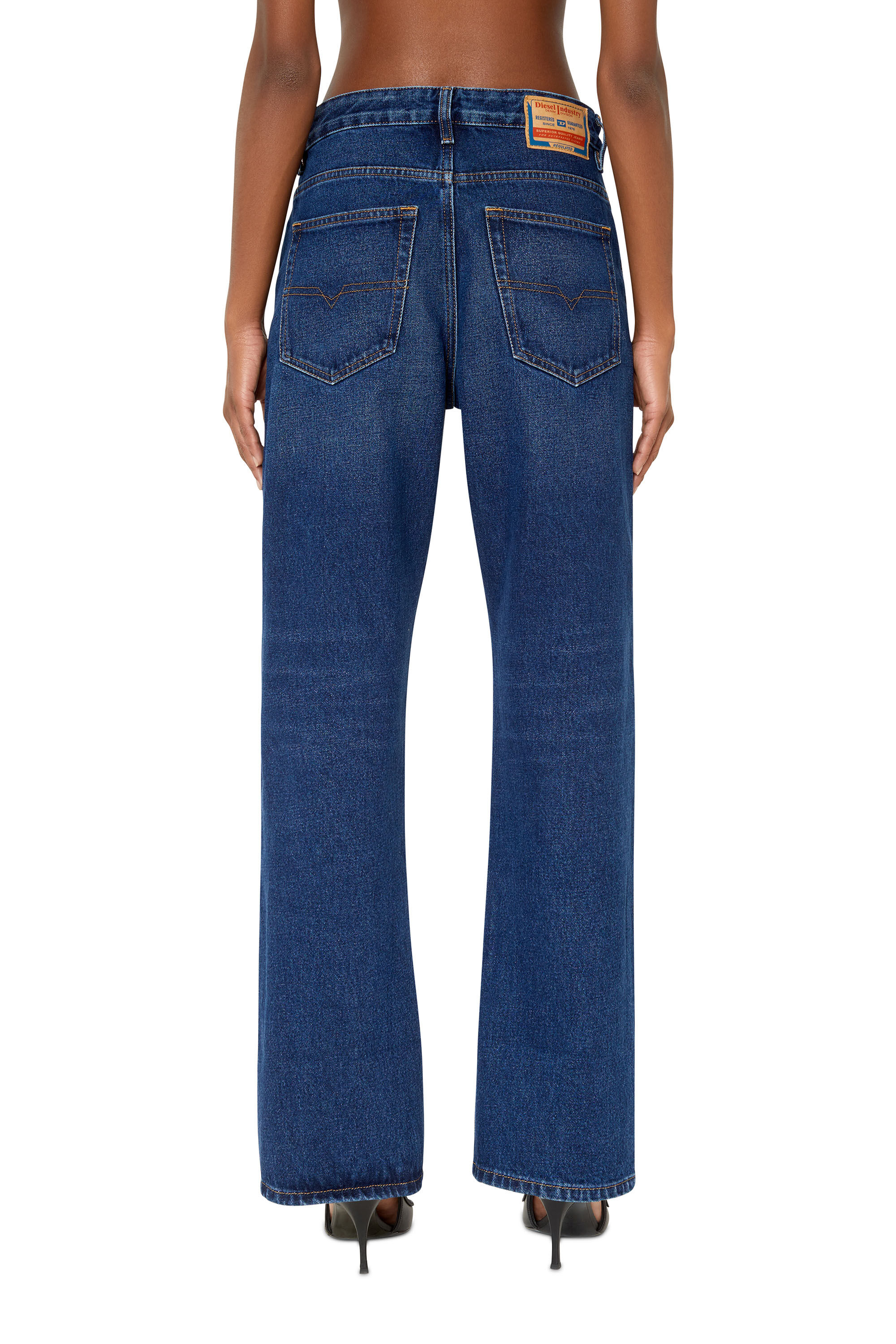 Diesel - 1999 D-Reggy 007E6 Straight Jeans, Dunkelblau - Image 4