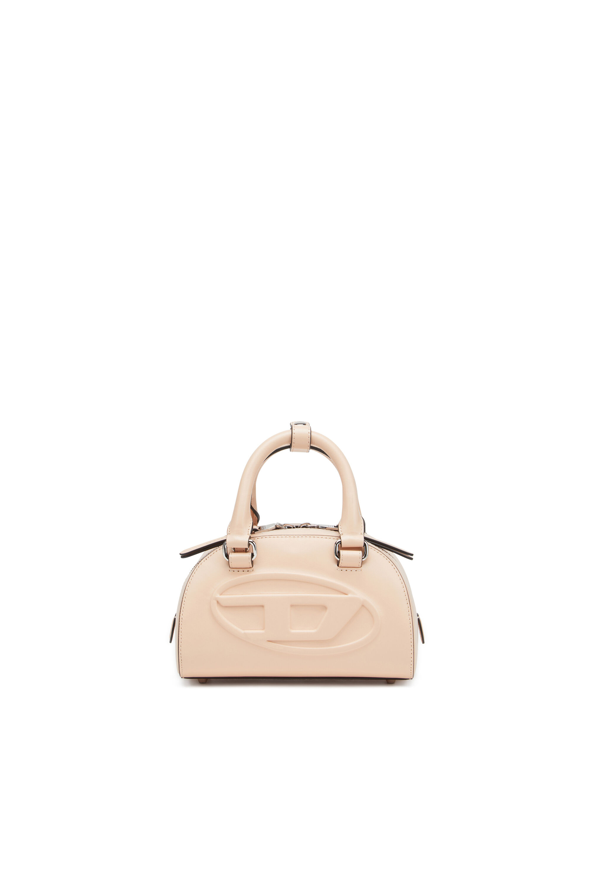 Diesel - 1DR DOME CROSSBODY, Damen 1DR Dome-Mini-Bowling-Tasche aus Leder in Rosa - 1