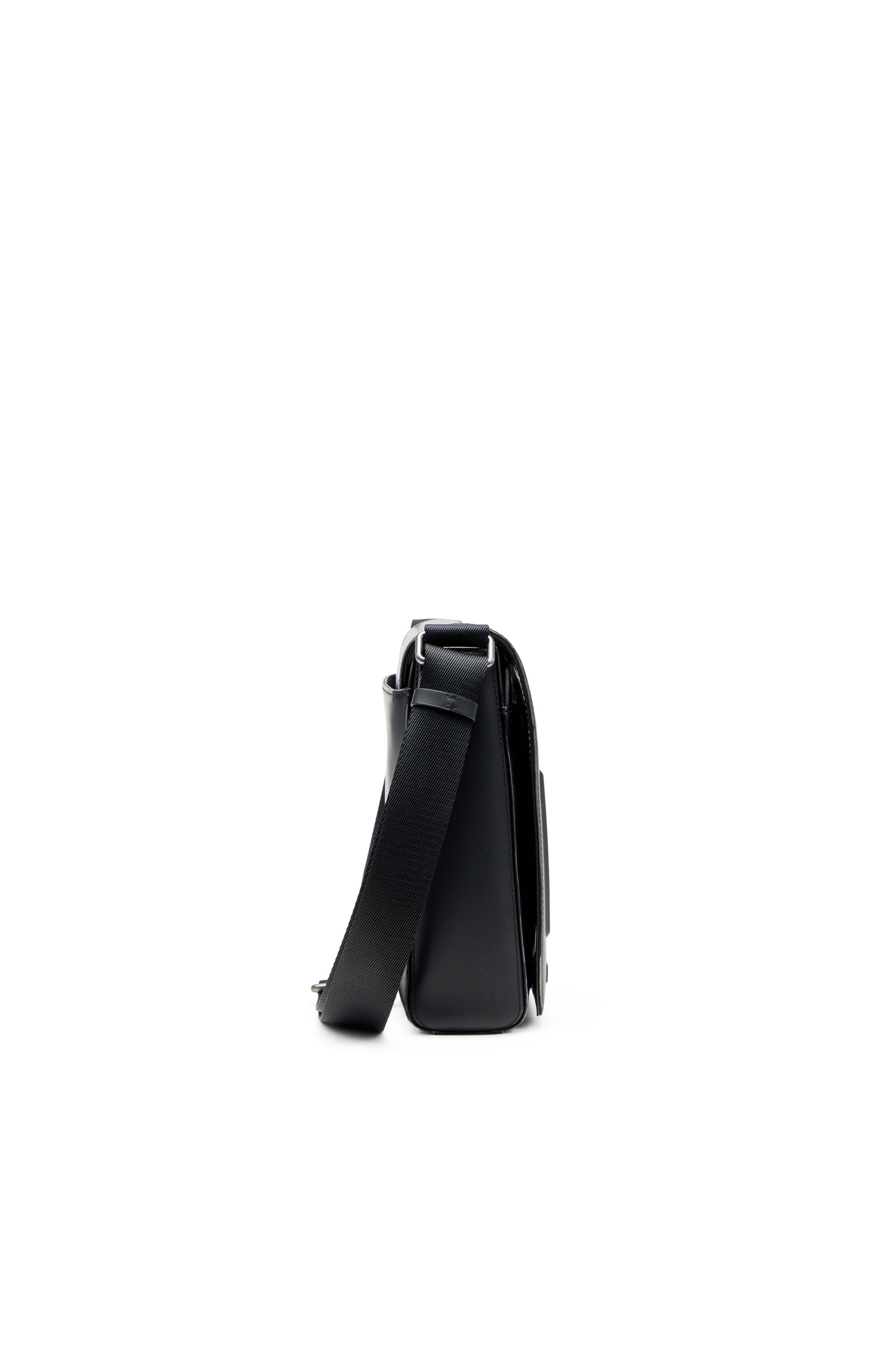 Diesel - DSL 3D MESSENGER S X, Herren Dsl 3D-Messenger-Tasche aus gebürstetem PU in Schwarz - 4