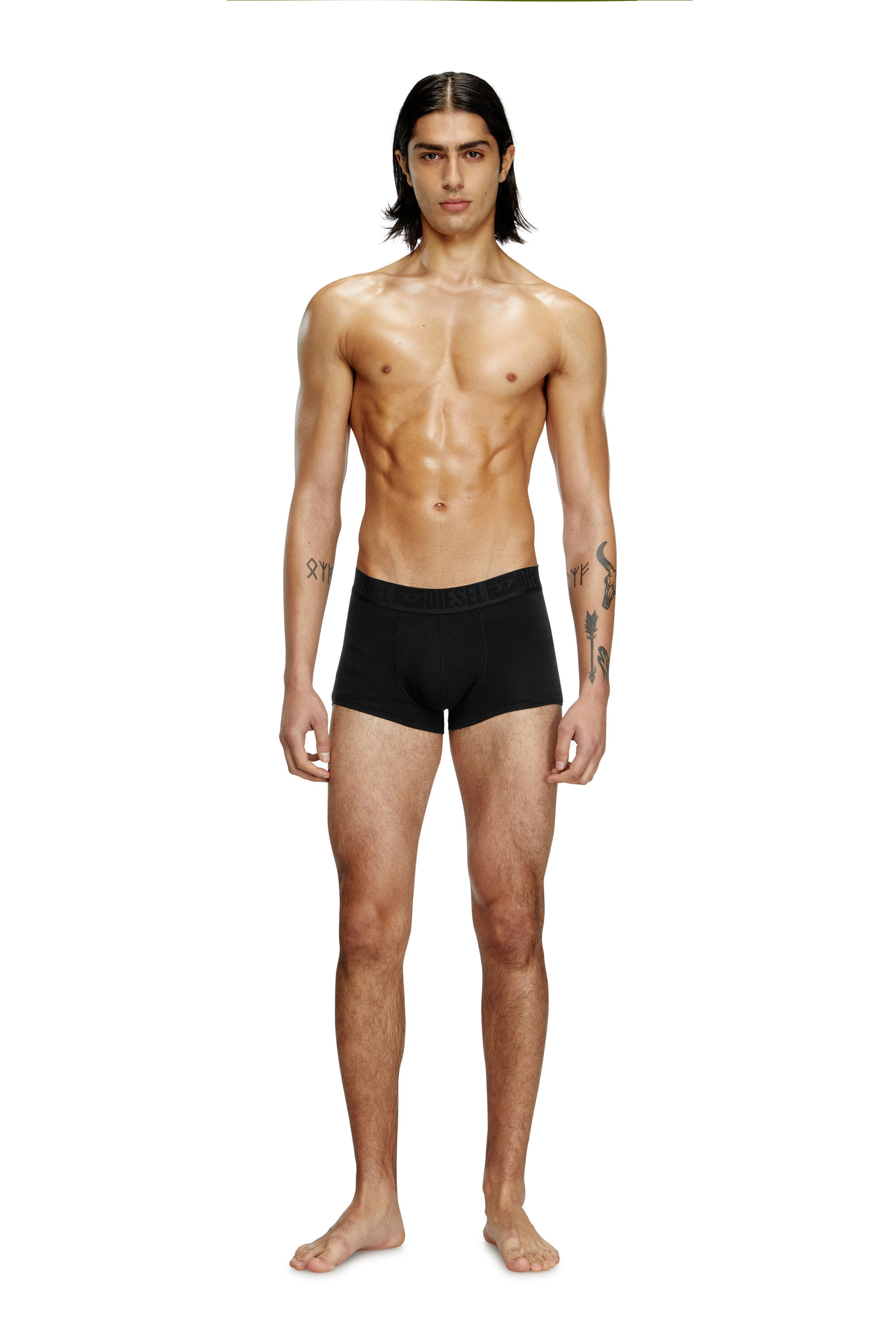 Diesel - BENJAMIN-D-MONO-3PACK, Herren Einfarbige Retropants im Dreierpack in Schwarz - 1