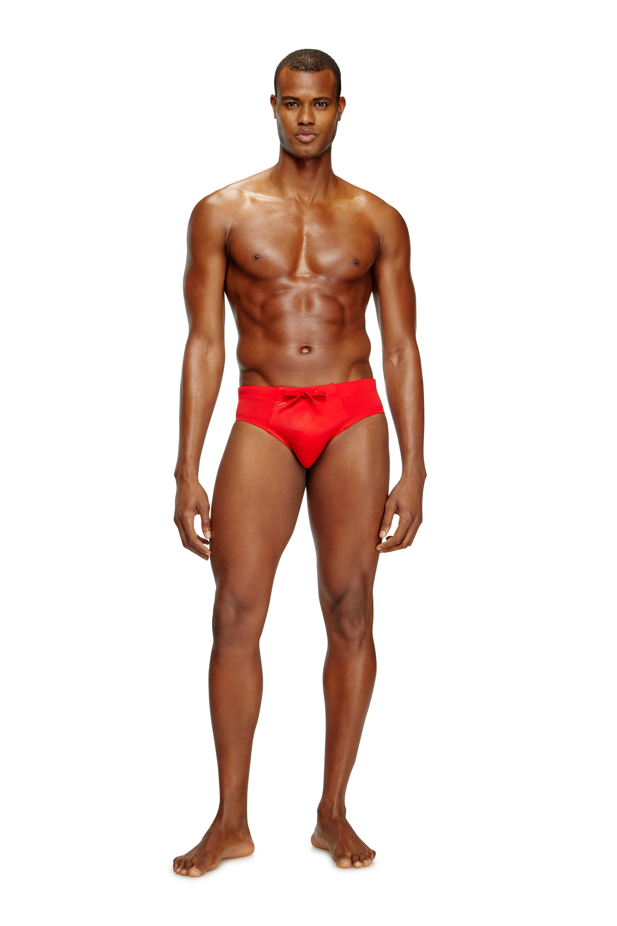Diesel - ALFIE-D-CORE, Herren Badehose mit Logo auf der R&uuml;ckseite in Rot - 2