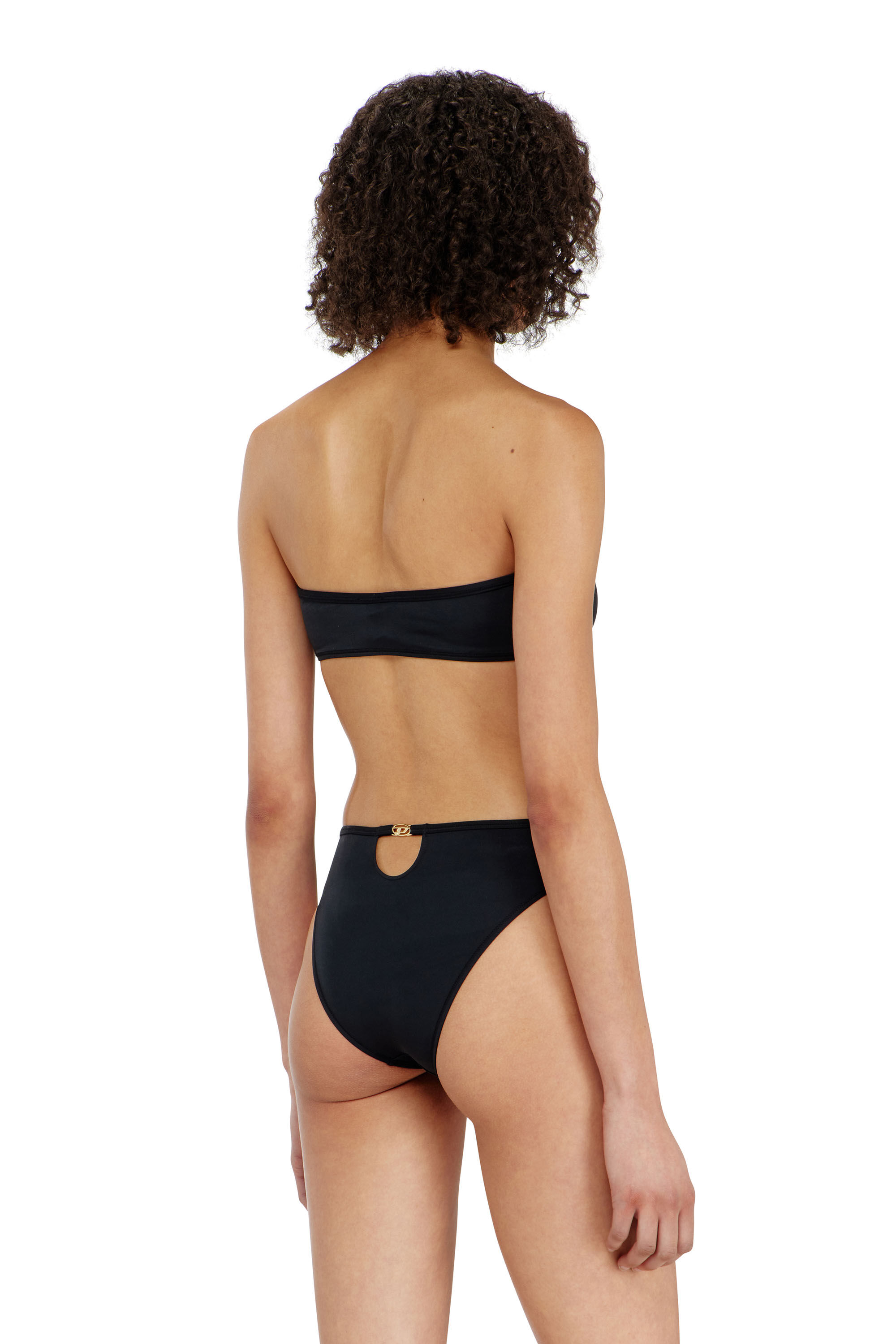 Diesel - ROCHELLE-UTLT, Damen Bandeau-BH mit Metall-Oval D in null - 3