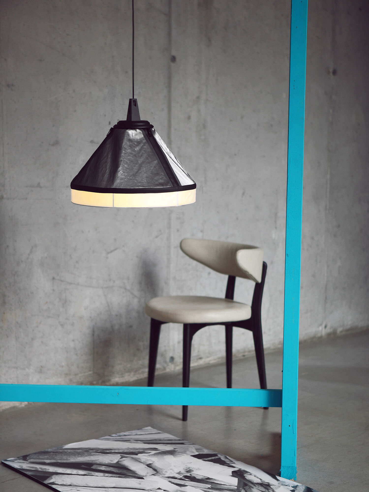 Diesel - DRUMBOX SOSPENSIONE, Unisex Lampe im Fotostudiostil in Grau - 4