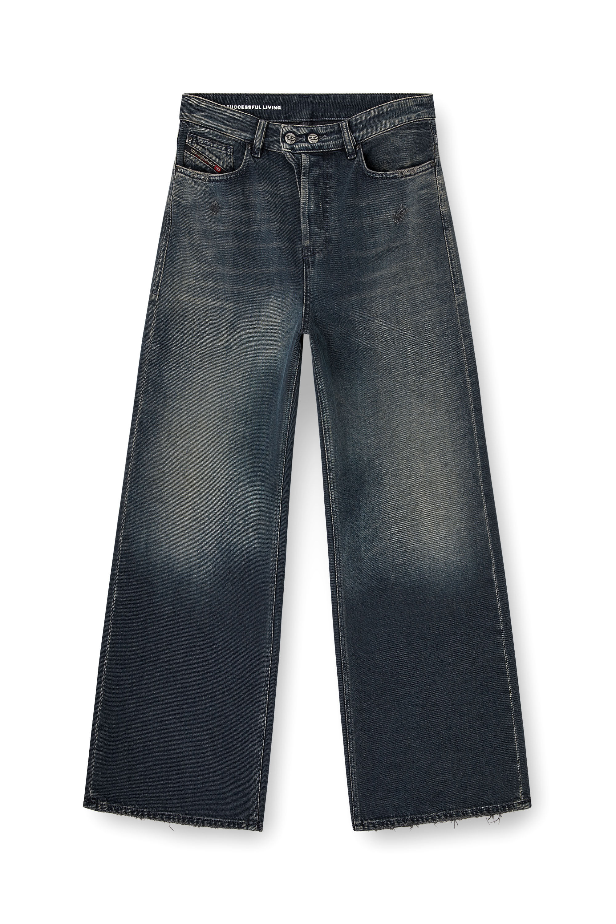 Diesel - Unisex Relaxed Jeans 1996 D-Sire 09N67, Dunkelblau - 6