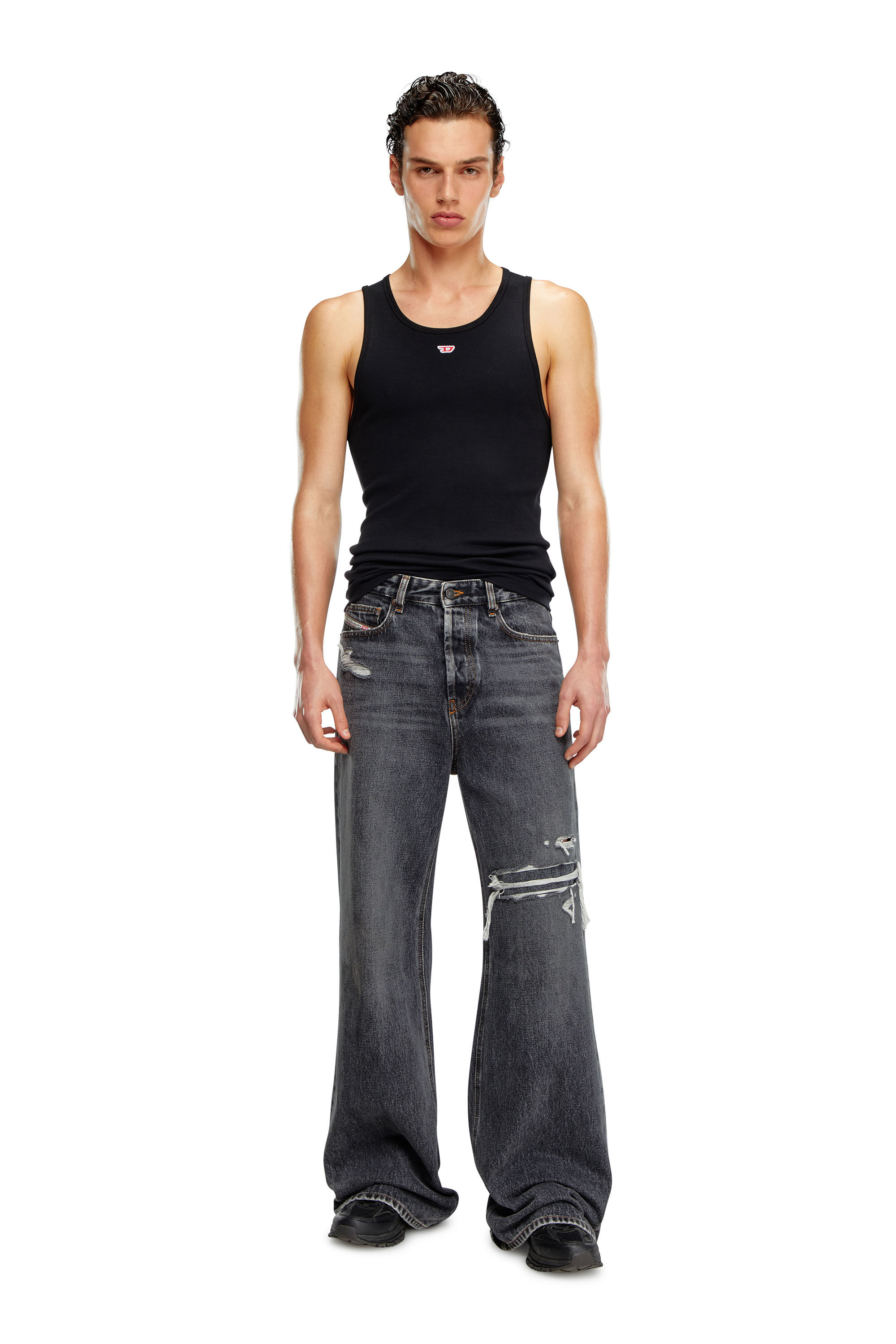 Straight Jeans 1996 D-Sire ダメージジーンズ Straight Jeans 1996 D-Sire ダメージジーンズ