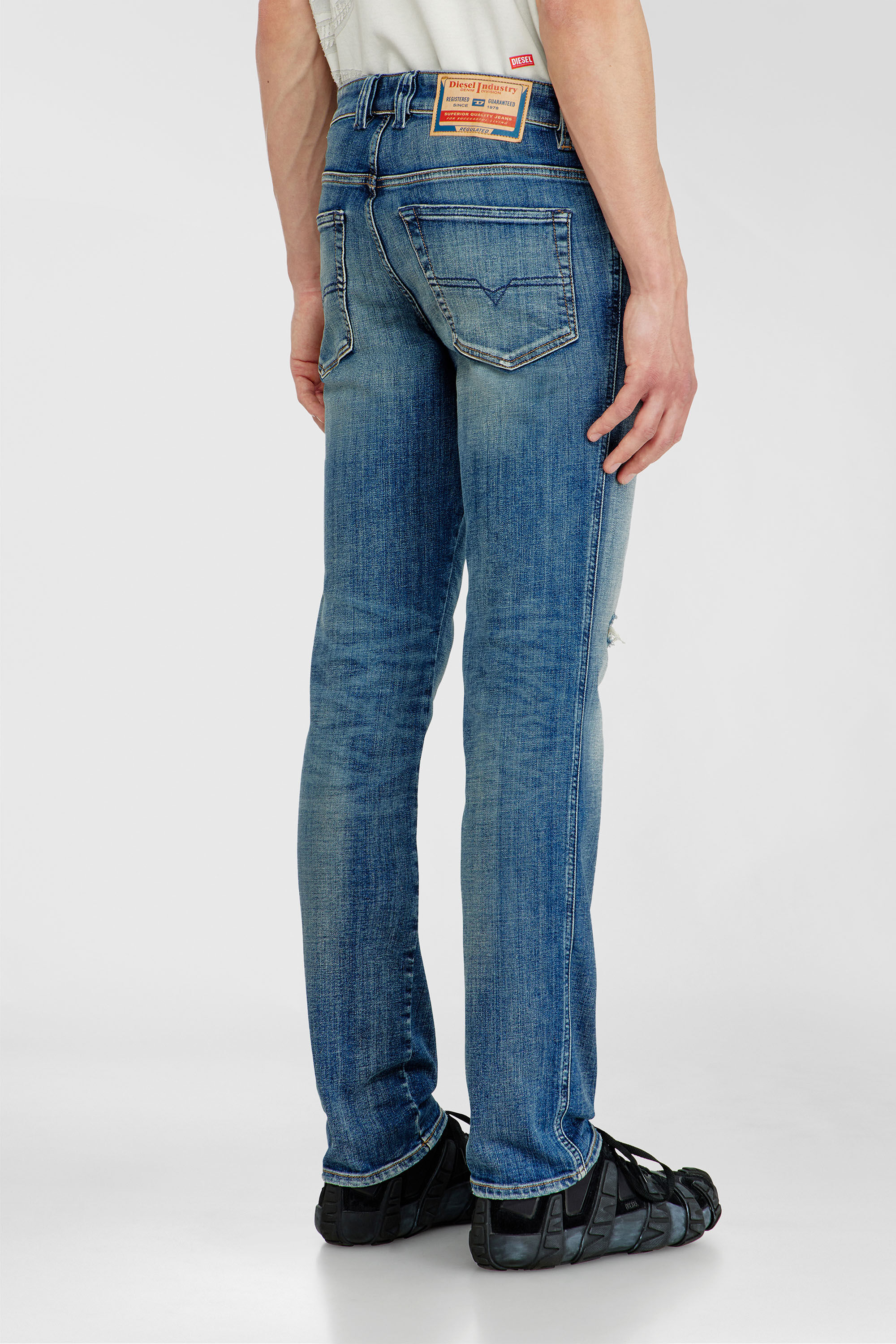 Diesel - Herren Slim Jeans 1993 D-Vyl 09P44, Mittelblau - 5