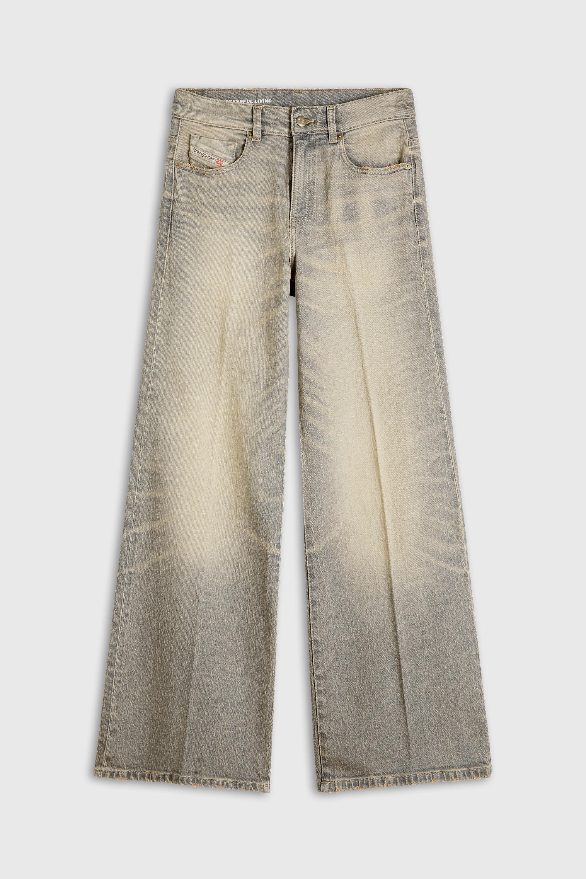 Diesel - Damen Flare Jeans 1978 D-Akemi 0LJDV, Grau - 6