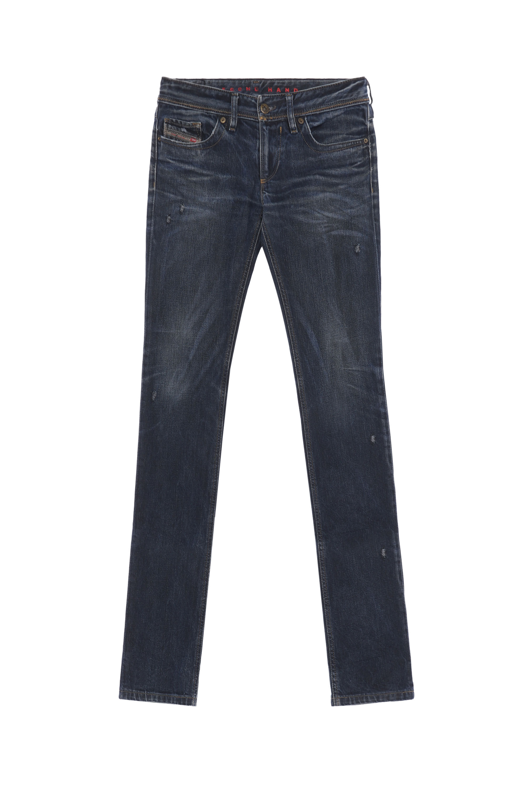 Diesel - LOWKY, Damen Diesel Damen - Jeans Dunkelblau in Dunkelblau - 1