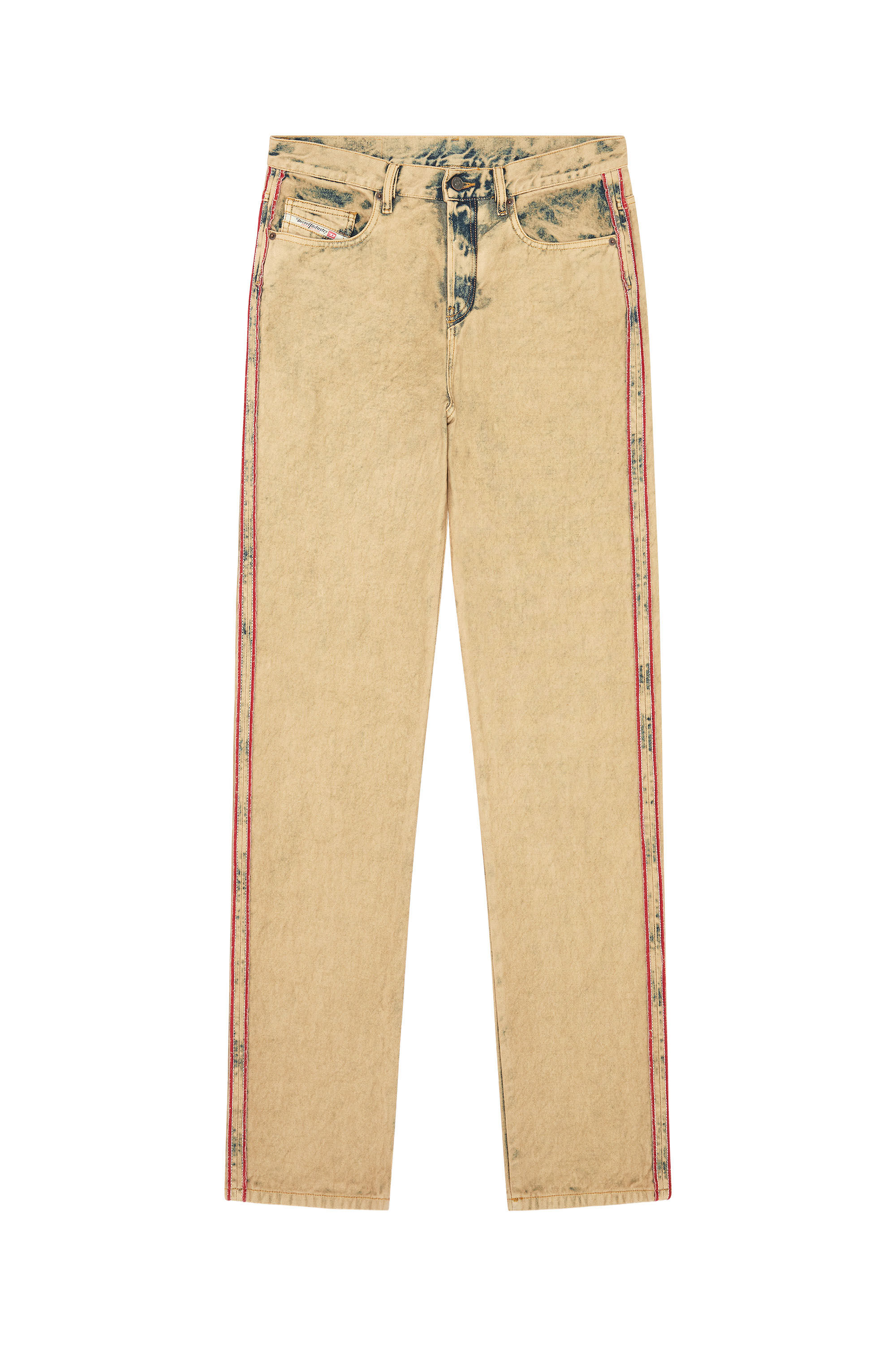Diesel - 2020 D-Viker 09F22 Straight Jeans, Beige - Image 2
