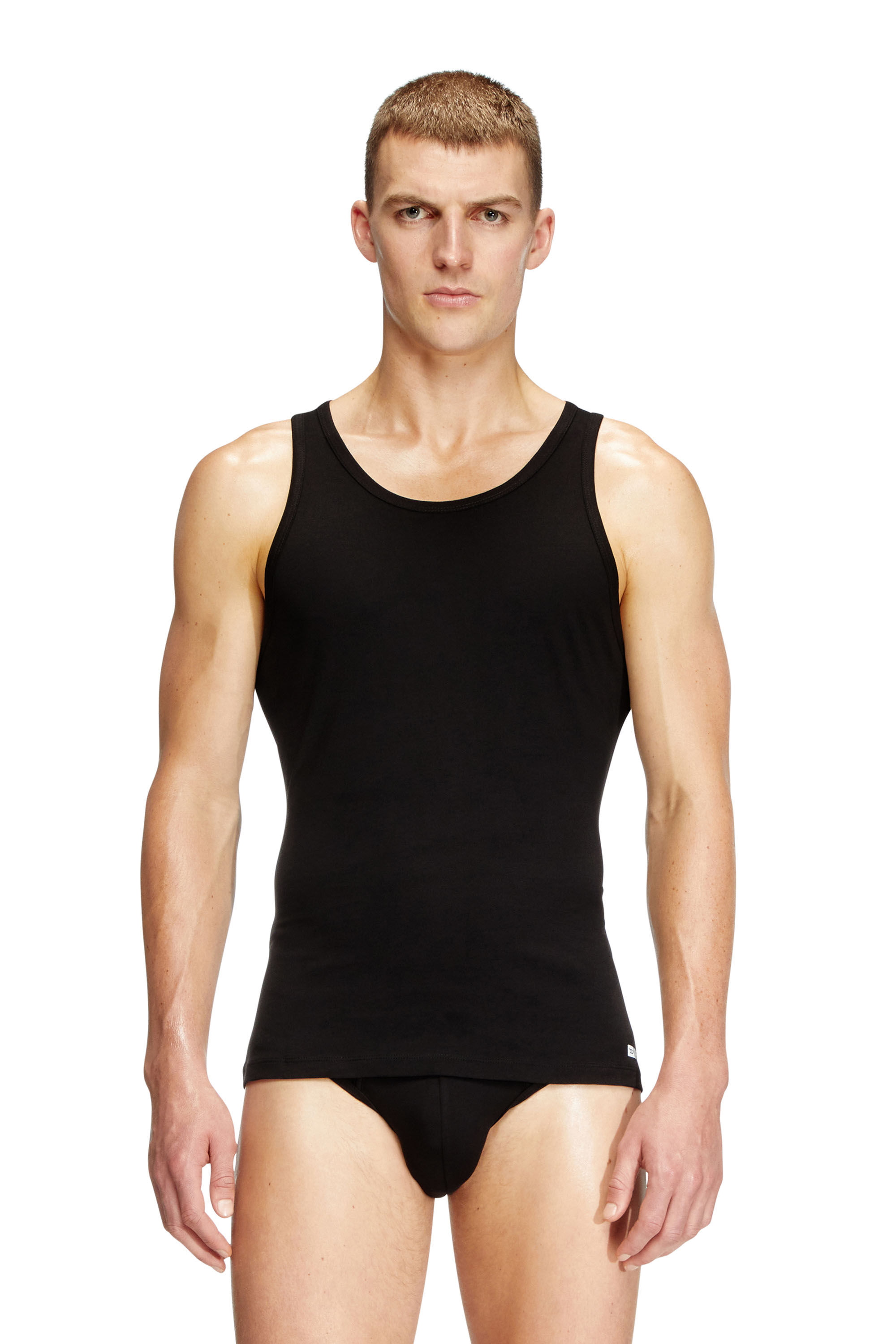 Diesel - WALTY-D-BOX-2PACK, Herren Tankweste aus Baumwolle im Zweierpack in Schwarz - 3