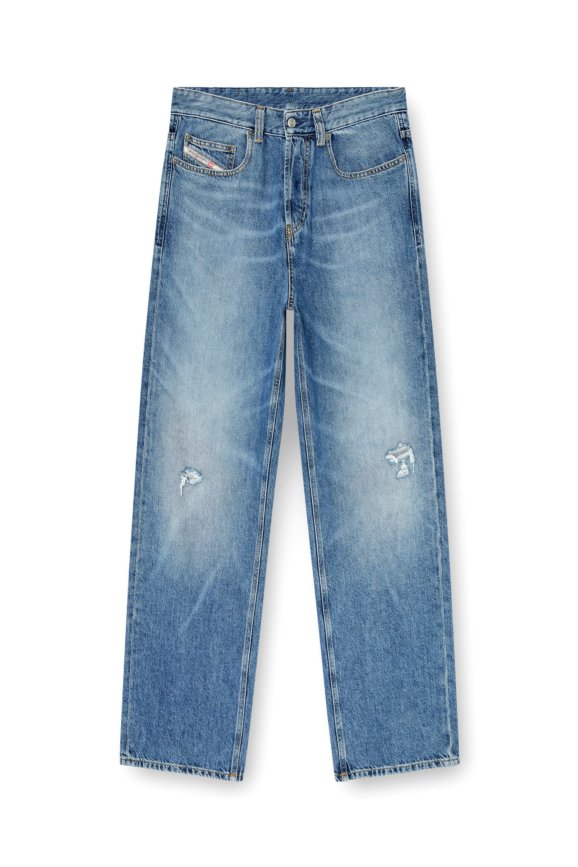 Diesel - Herren Relaxed Jeans 2001 D-Macro 09P61, Mittelblau - 6