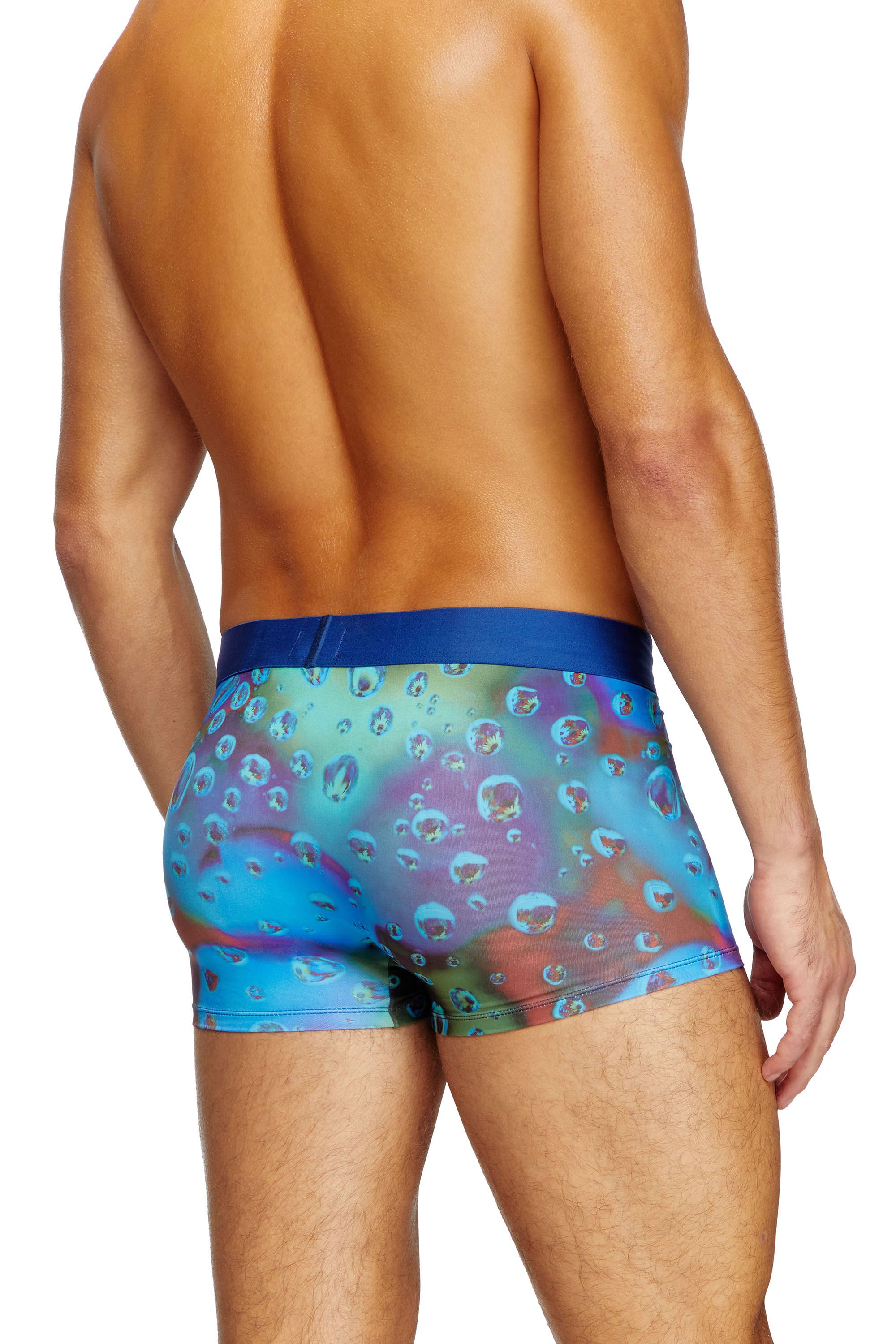Diesel - DAMIEN-D-POP-40, Herren Retropants mit Acid Rain-Print in Blau - 4