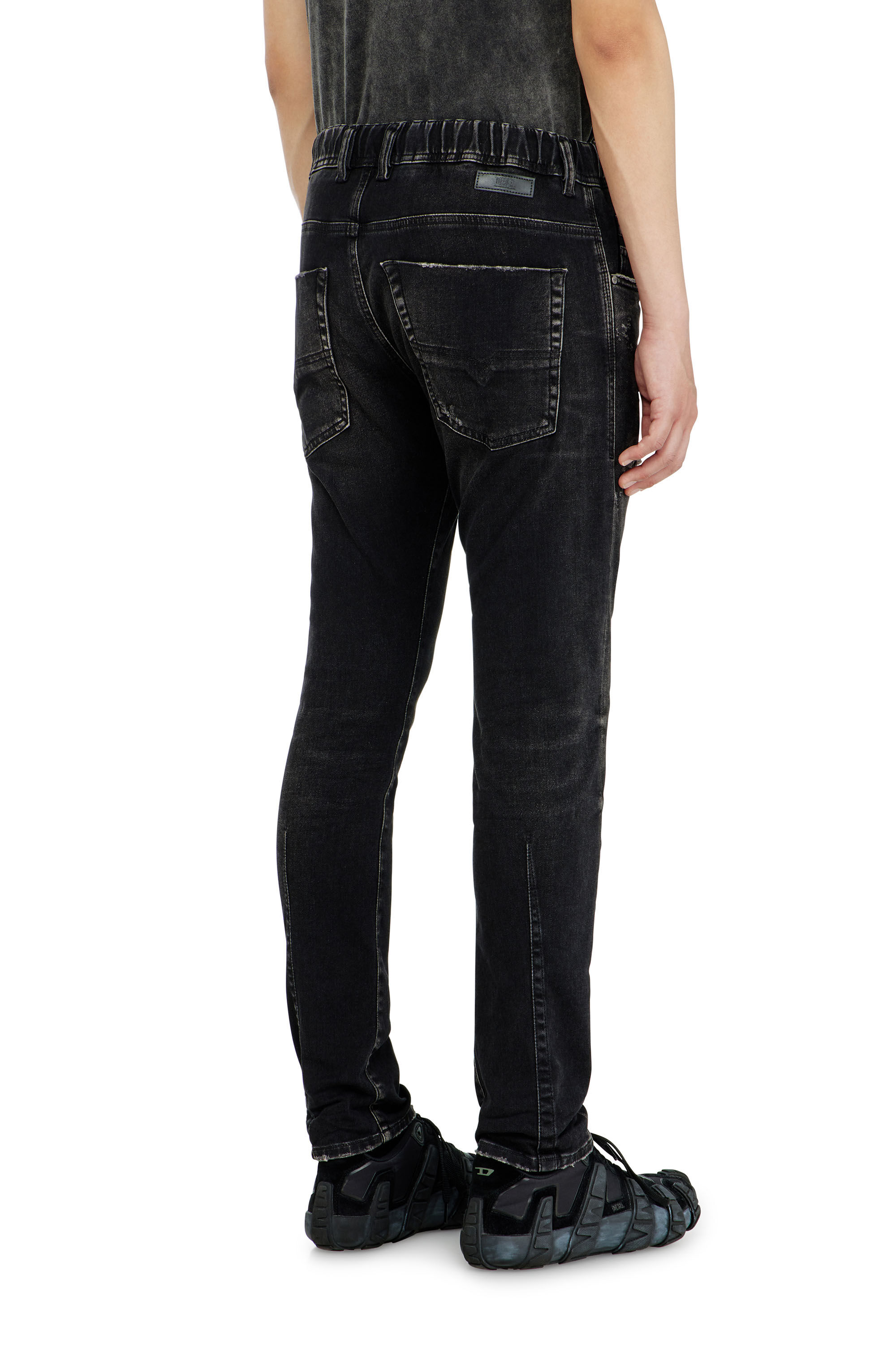 Diesel - Herren Regular 2030 D-Krooley Joggjeans&reg; 09Q22, Schwarz/Dunkelgrau - 3