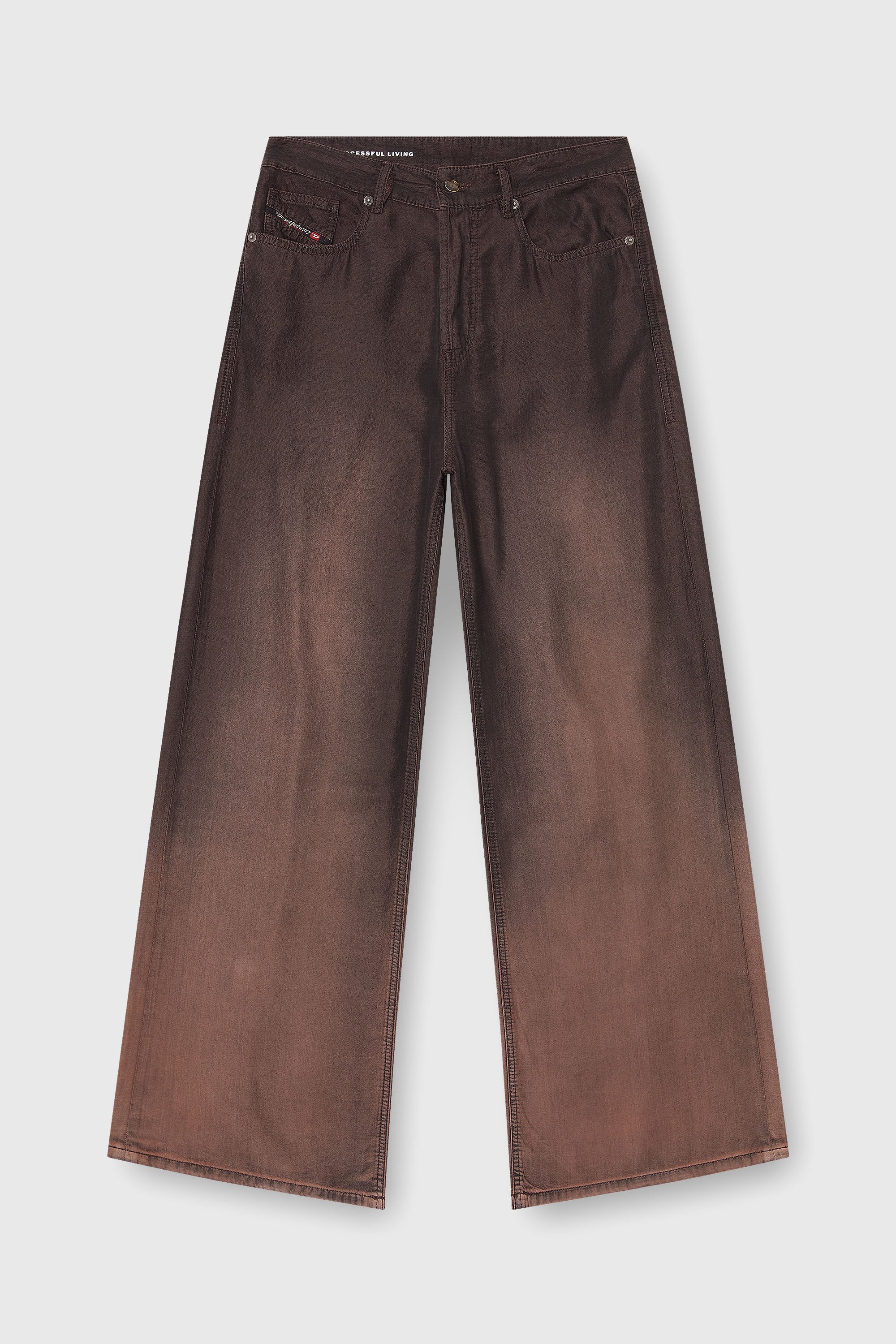 Diesel - Damen Relaxed Jeans 1996 D-Sire 068YF, Braun - 6