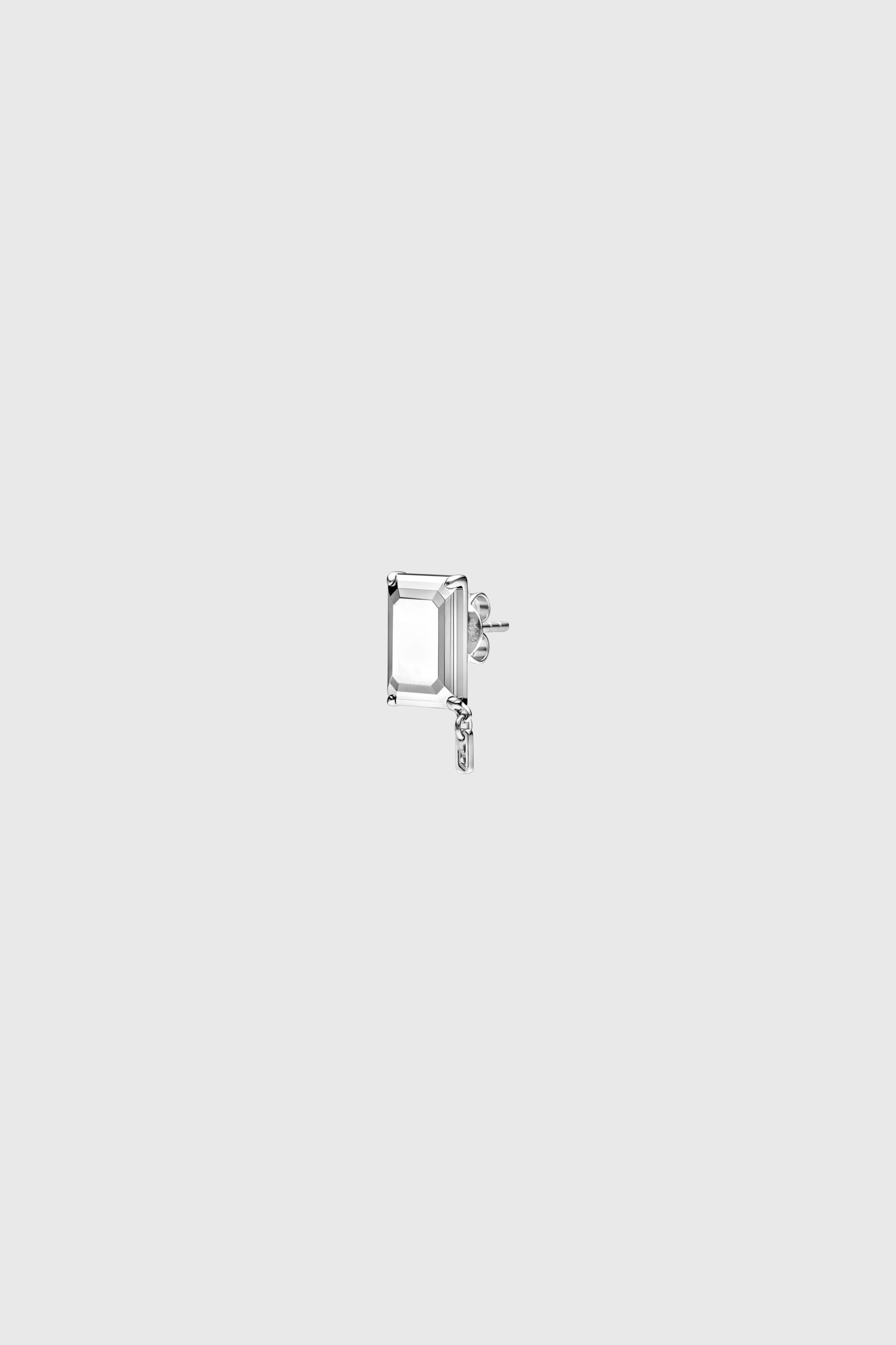 Diesel - DL1366040 STERLING SILVER JEWEL, Unisex Ohrstecker aus Sterlingsilber in Silber - 1
